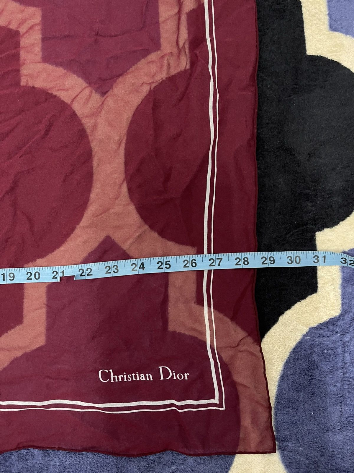 Christian Dior Monsieur Christian Dior Scarves Size ONE SIZE - 3 Thumbnail
