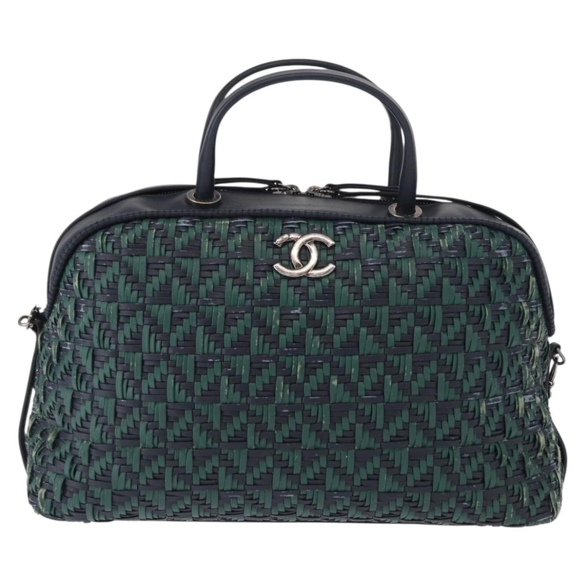 Chanel Chanel Convertible Chain Bowler Woven Calfskin Size ONE SIZE - 1 Thumbnail