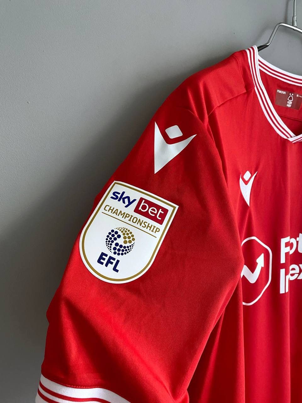 Macron Macron Nottingham Forest 2020/2021 Home Soccer Jersey, XXL Size US XXL / EU 58 / 5 - 4 Thumbnail