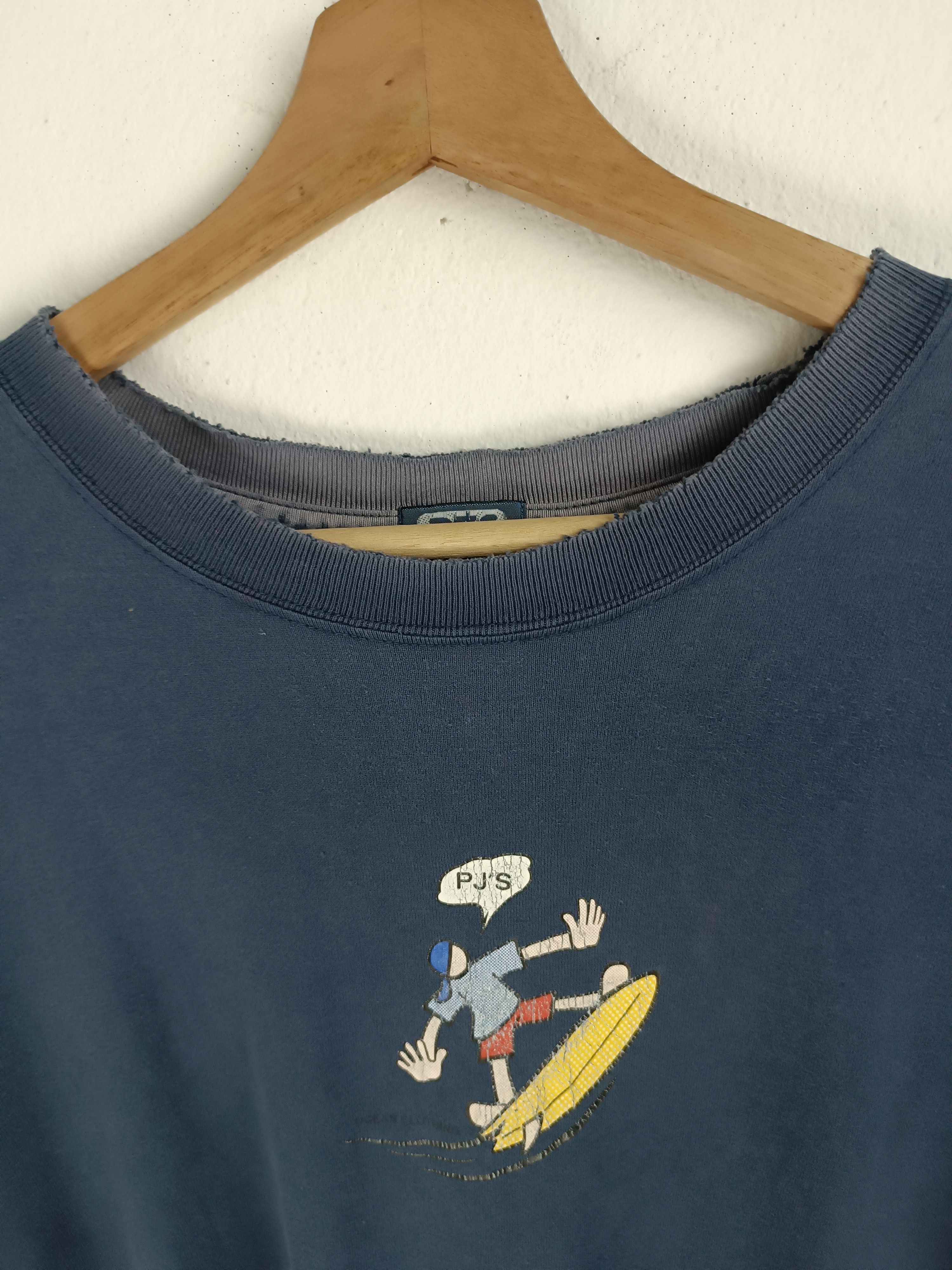 Sun Surf THRASHED FADED VINTAGE 90'S PJ'S SURF TEE beach hawaii Size US L / EU 52-54 / 3 - 11 Thumbnail