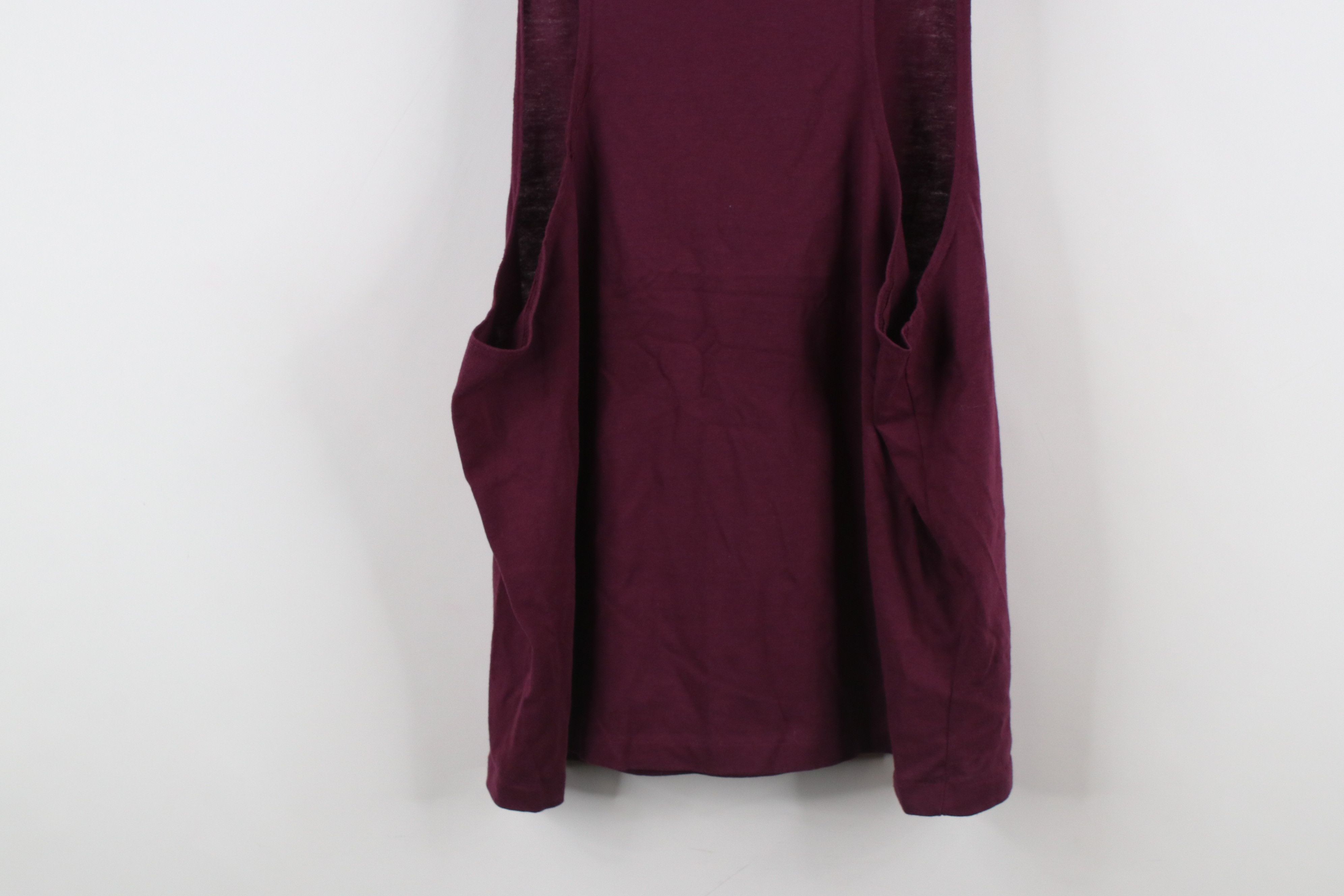 Vintage Vintage 90s Streetwear Blank Tank Top T-Shirt Purple USA Size L / US 10 / IT 46 - 10 Thumbnail