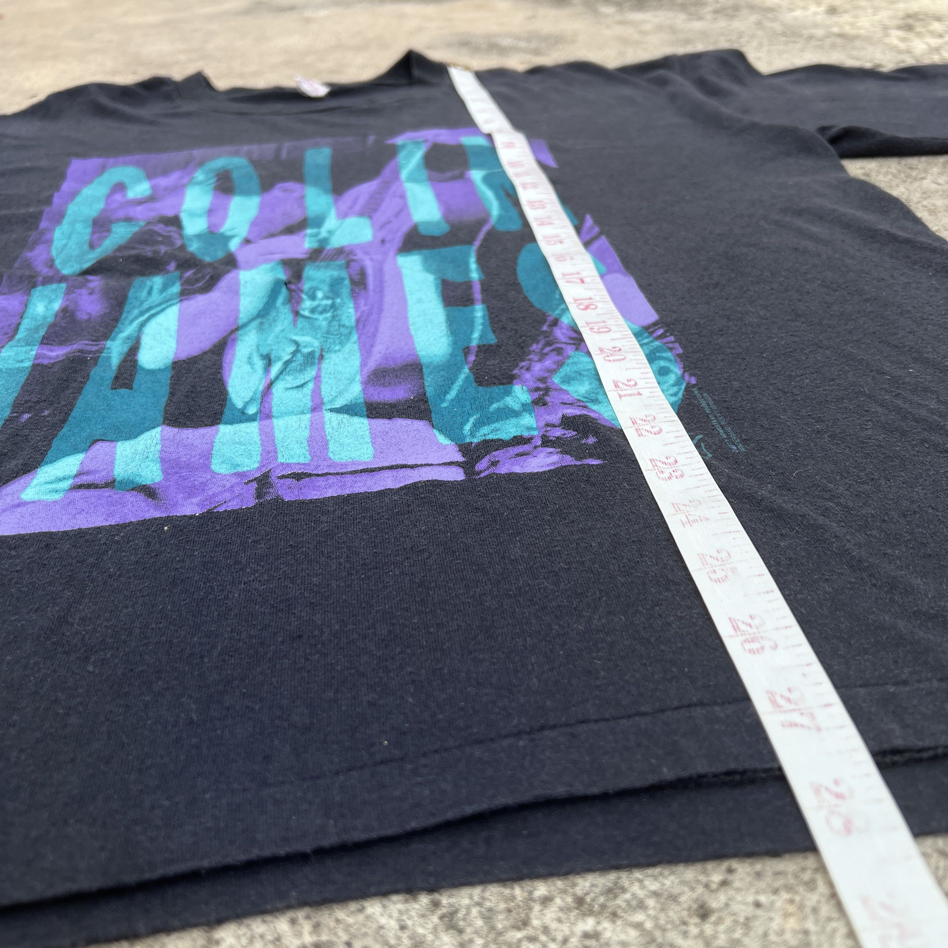 Band Tees × Vintage Vintage 90s Colin James Blues rock Promo Tee Faded Size US XL / EU 56 / 4 - 7 Thumbnail