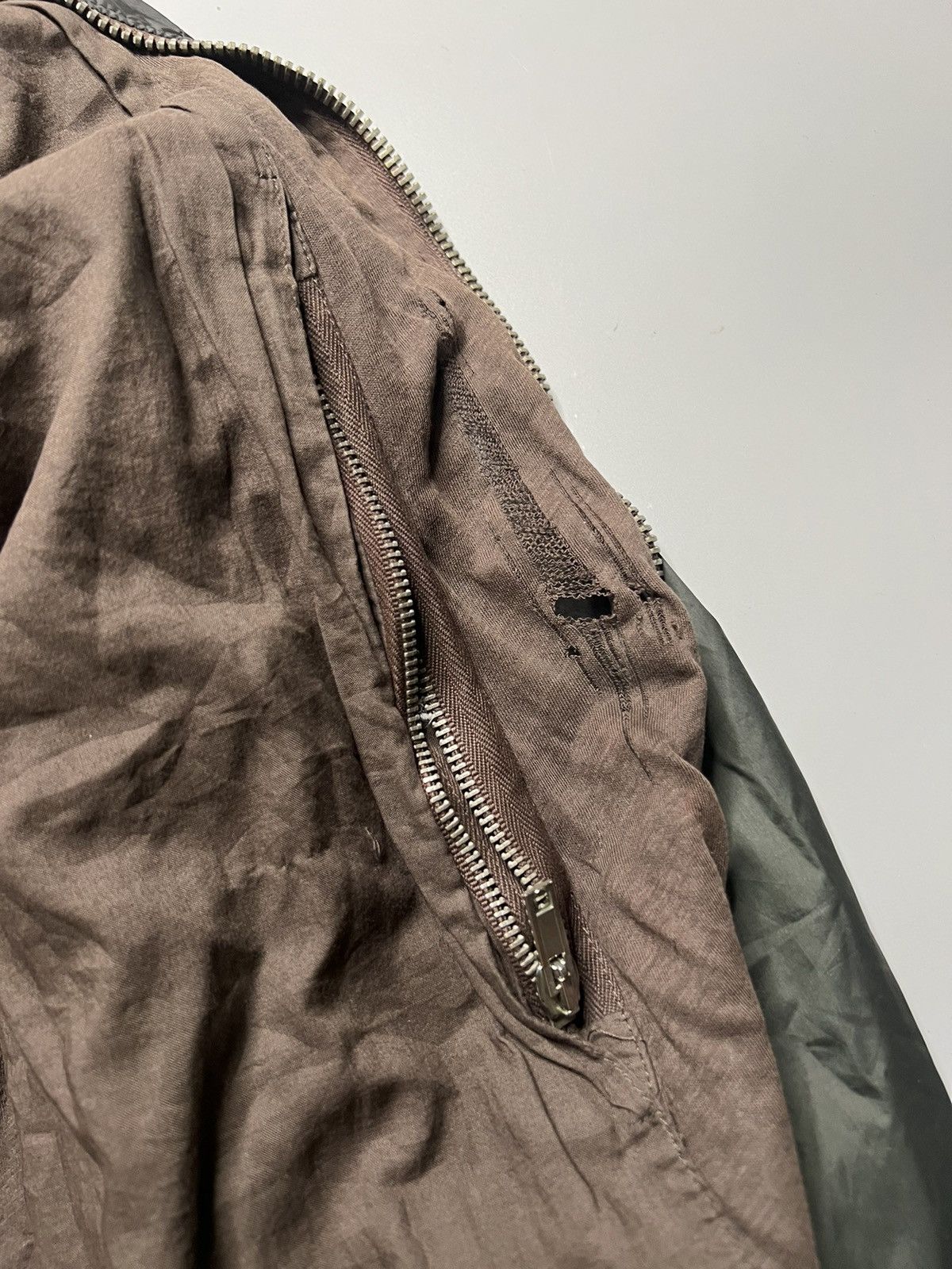 Rick Owens Archive Rick Owens Nylon hooded Bomber With Sling Attached Size US M / EU 48-50 / 2 - 8 Thumbnail