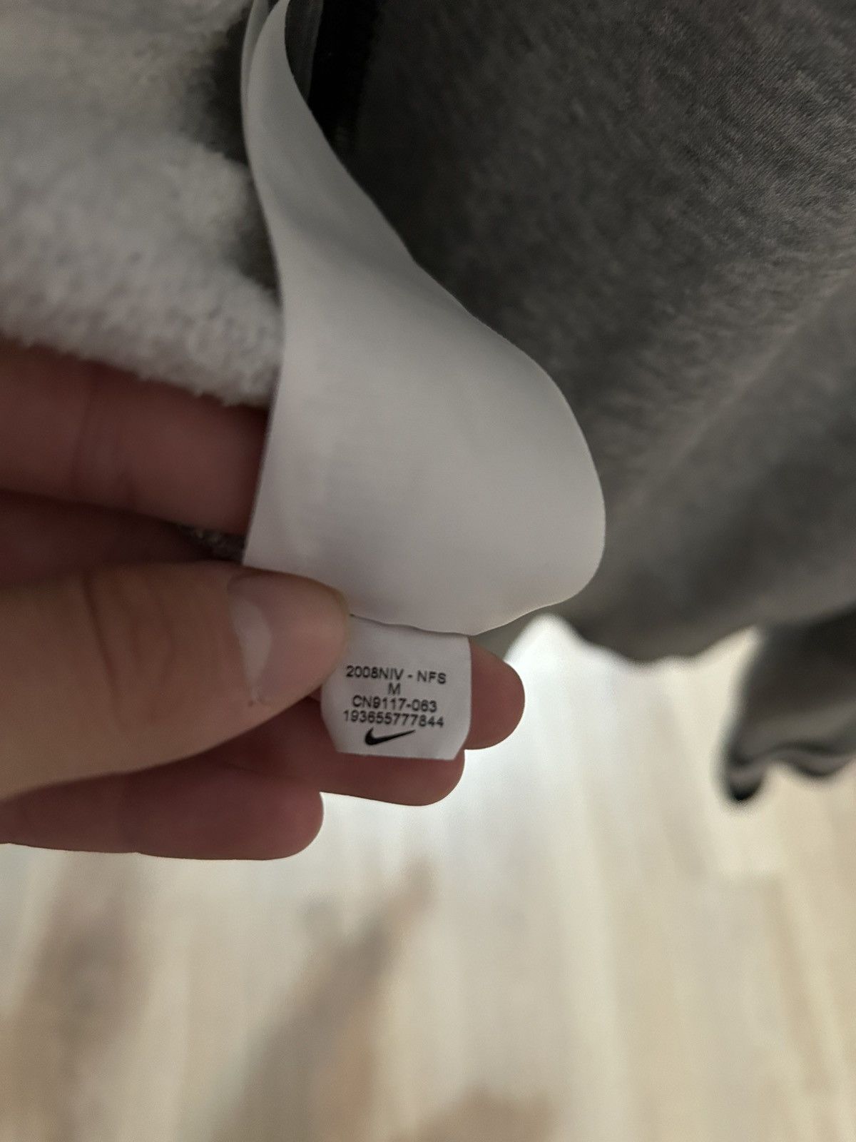 Nike Zip Hoodie Nike Air big logo Size US M / EU 48-50 / 2 - 7 Thumbnail