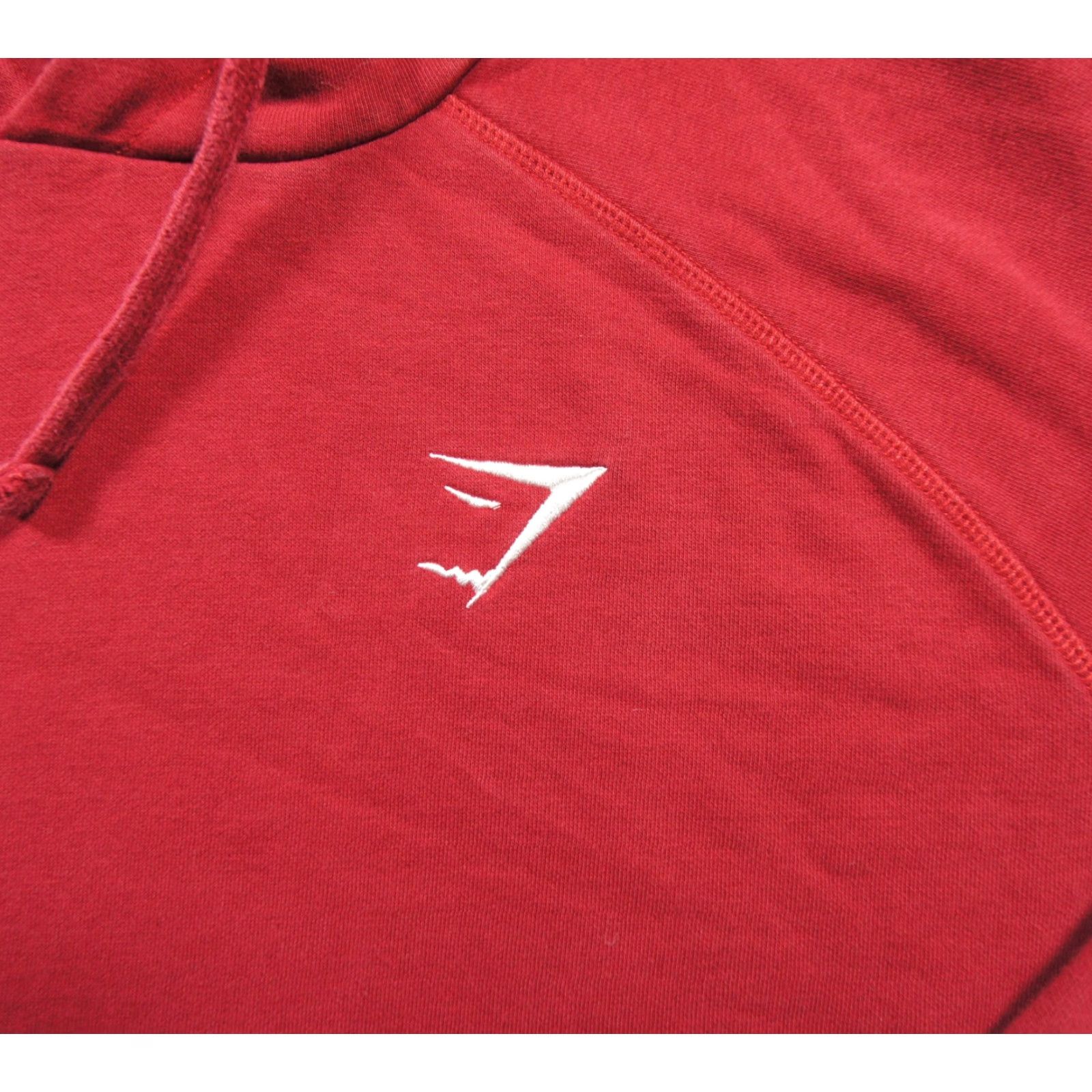 Gymshark GymShark Mens Hoodie Sweatshirt Pullover Red M Logo Casual Outdoor All Seasons Hooded Lightweight Long Sleeve Regular Shirt Womens Mens Girls Boys Size US M / EU 48-50 / 2 - 3 Thumbnail
