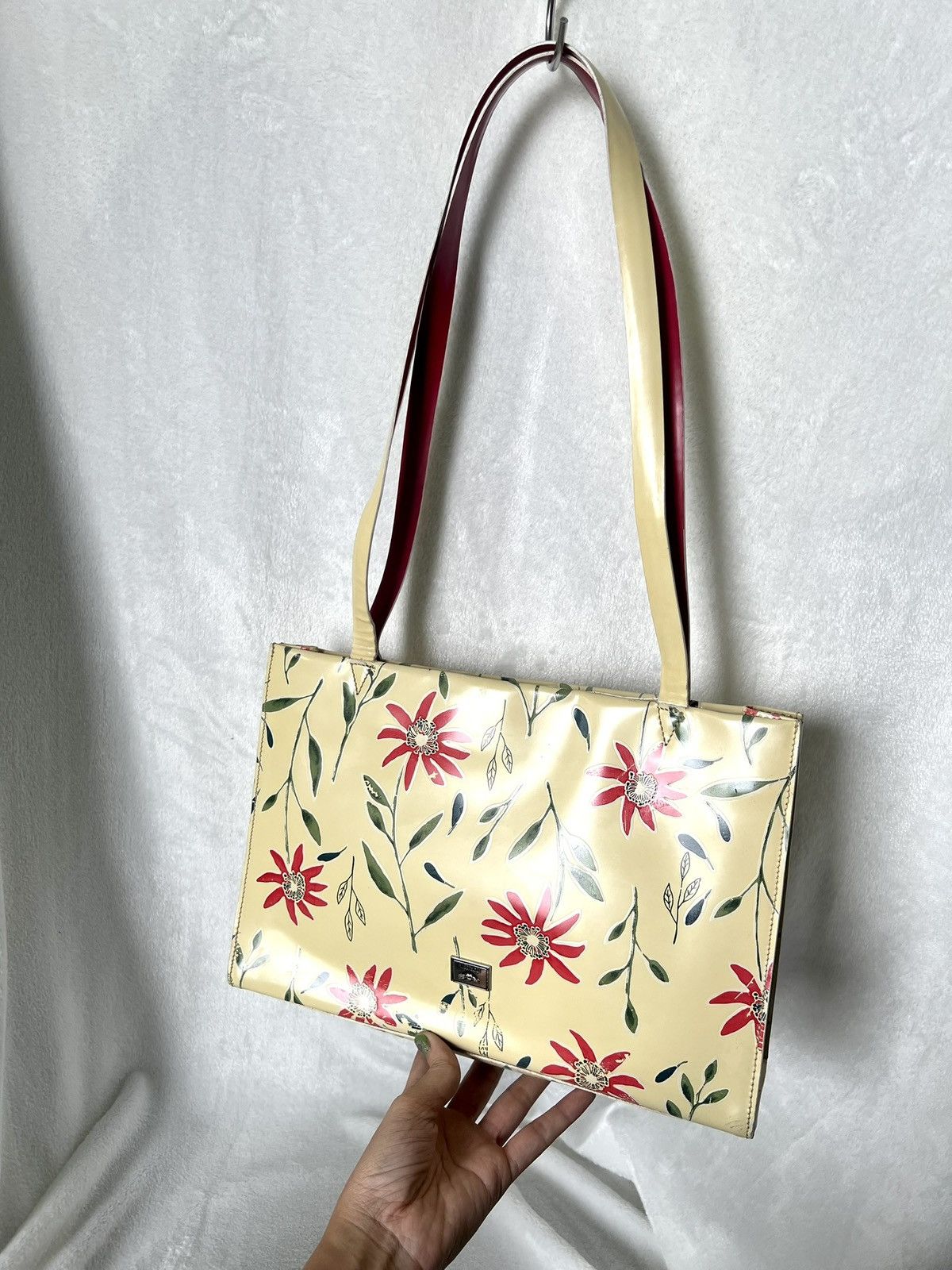 Moschino Moschino Shoulder Handbag – Painted Flowers Size ONE SIZE - 2 Thumbnail
