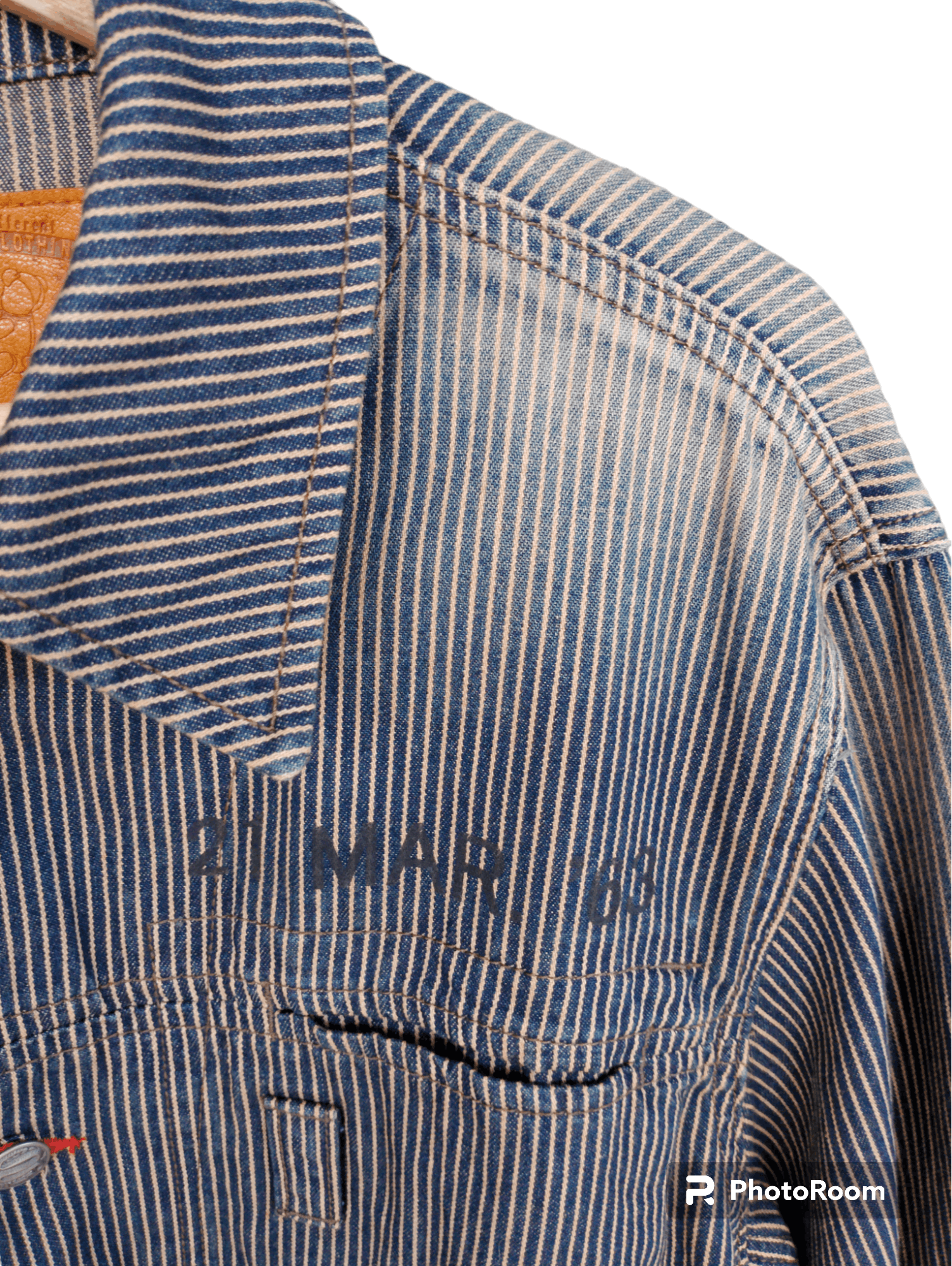PPFM Vintage PPFM Hickory Stripes Worker Jacket Size US M / EU 48-50 / 2 - 11 Thumbnail