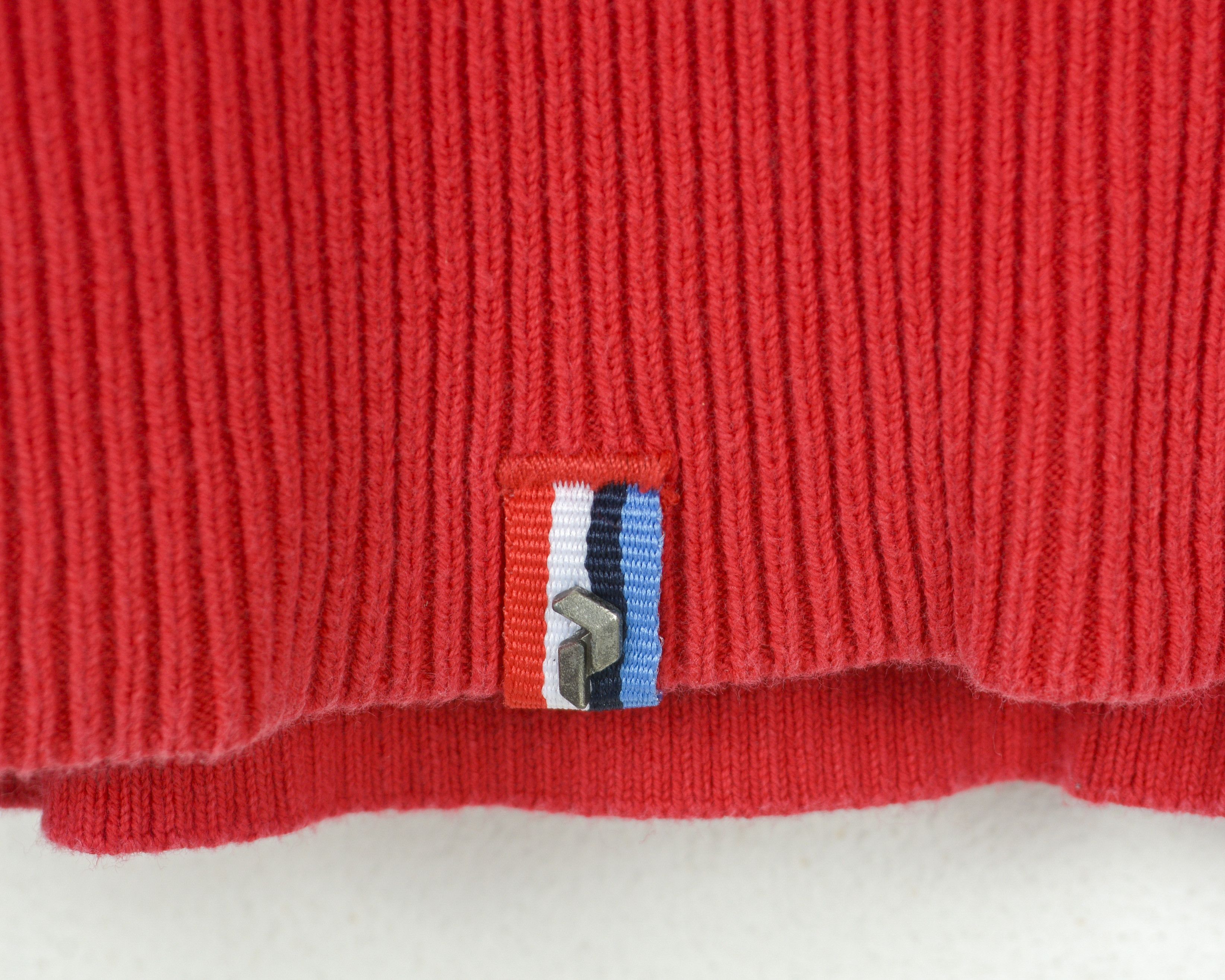 Peak Performance Man's Sweater L Sweatshirt V-Neck Pullover Casual Cotton Red Size US L / EU 52-54 / 3 - 4 Thumbnail