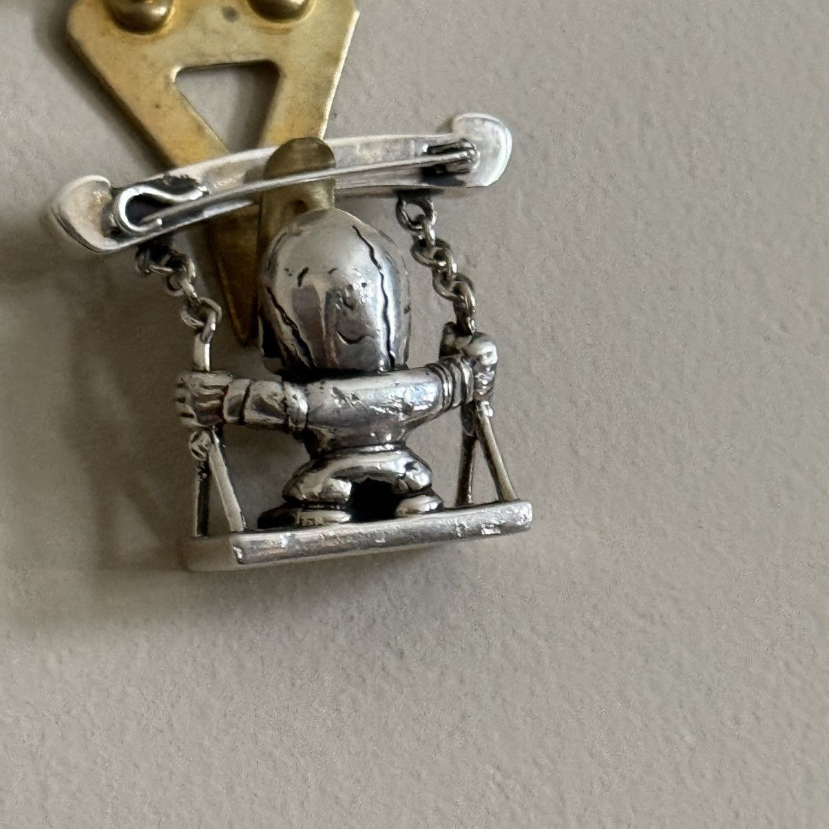 Chrome Hearts RARE Chrome Hearts Collector Foti Swing ‘Swinger’ Pin Size ONE SIZE - 11 Thumbnail