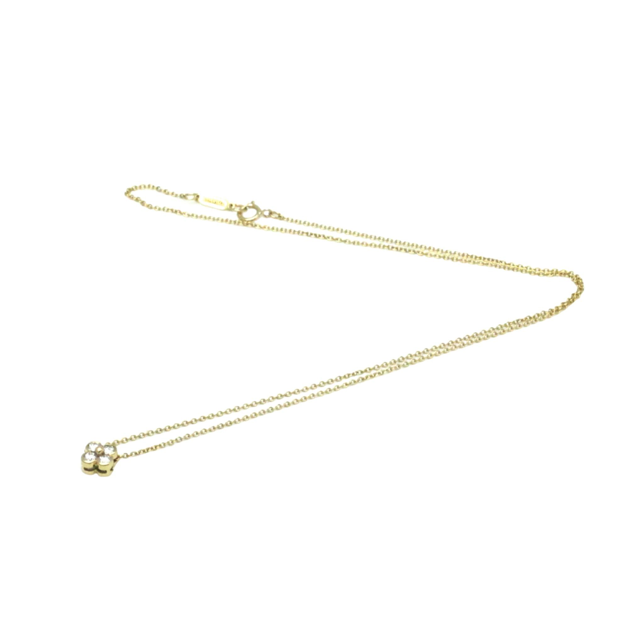 image of Tiffany Co Tiffany & Co Bezel Set Necklace in Gold, Women's