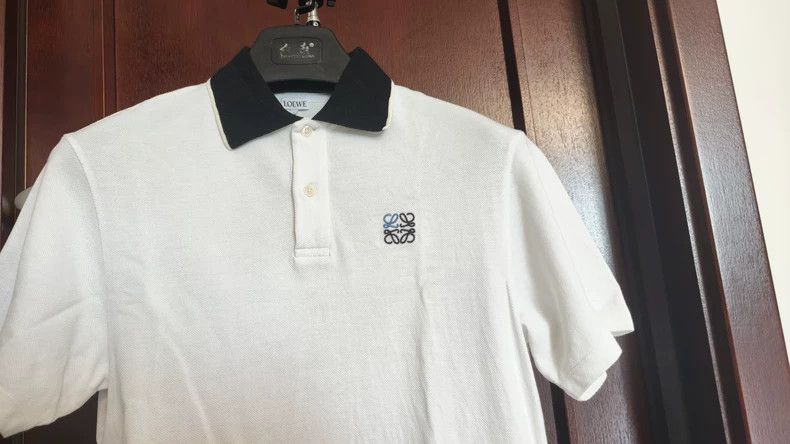 Loewe LOEWE White polo shirt Size M / US 6-8 / IT 42-44 - 1 Thumbnail