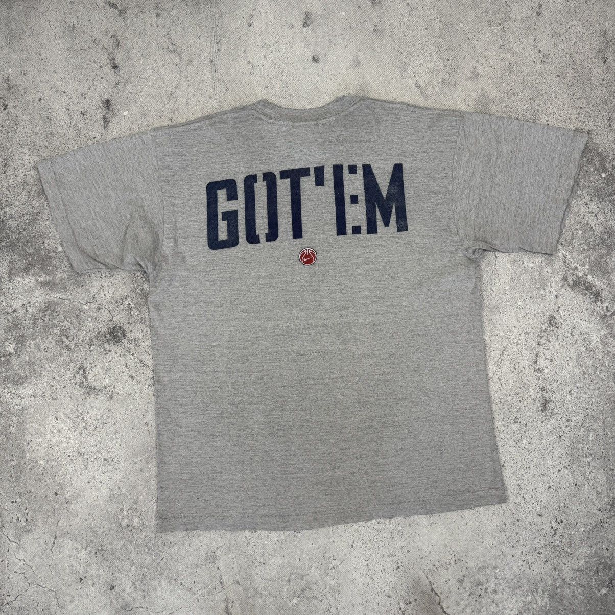 Nike × Vintage Vintage Nike 90s Got Em 3 Point Jordan Basketball T Shirt Size US L / EU 52-54 / 3 - 6 Thumbnail