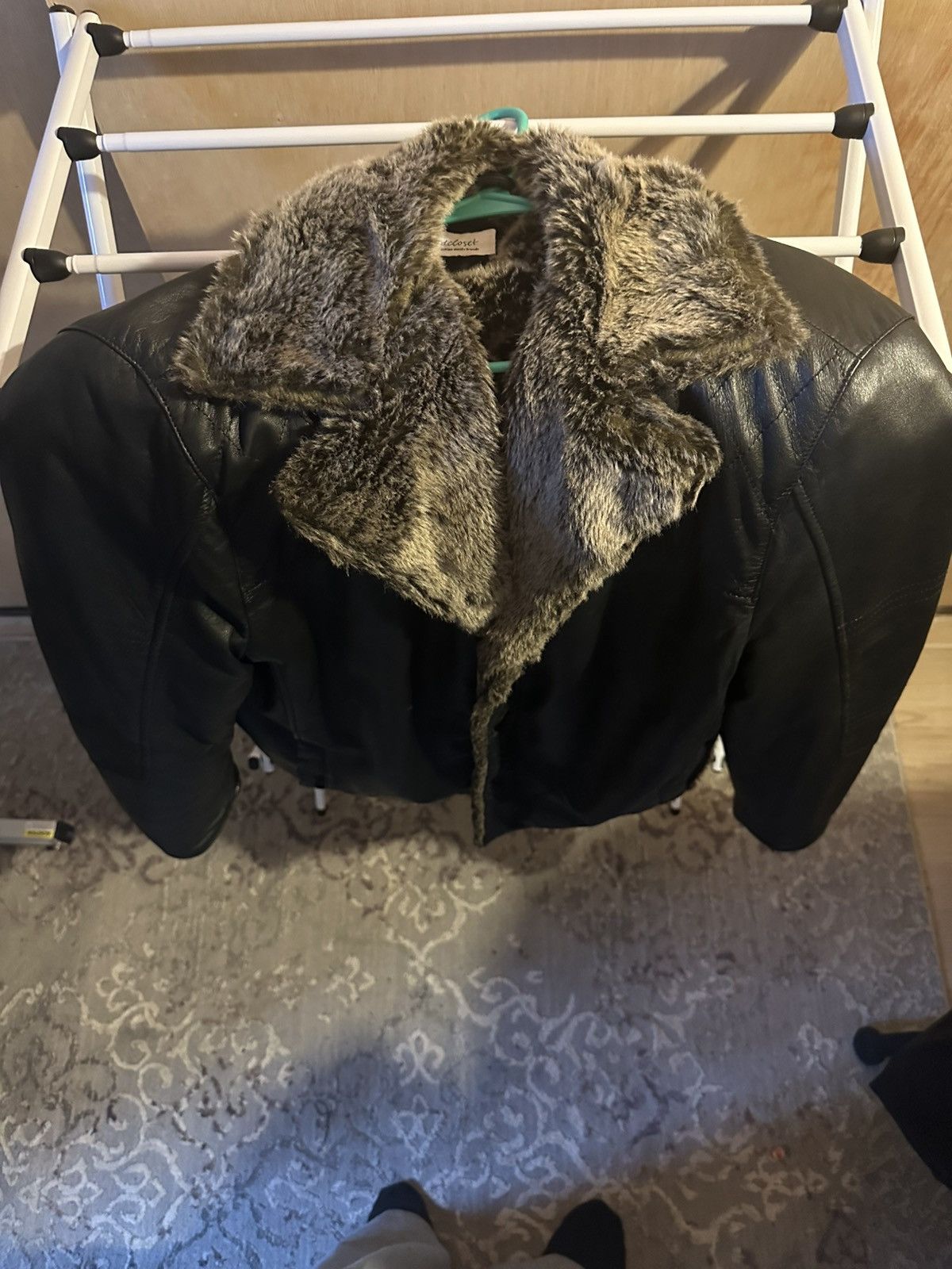 Other Vintage leather jacket Size US L / EU 52-54 / 3 - 4 Thumbnail