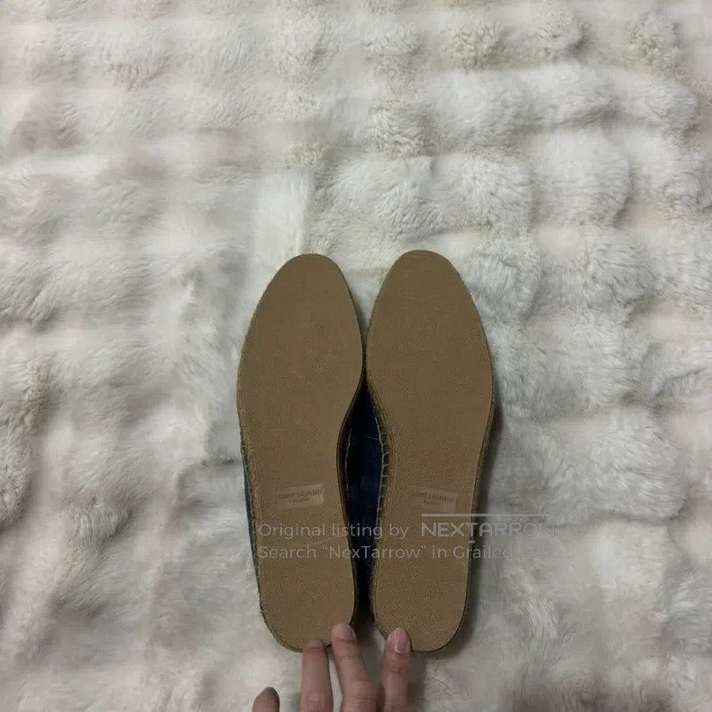 Saint Laurent Paris Saint Laurent Paris Gold Logo Fisherman Shoes Size US 11 / EU 44 - 5 Thumbnail