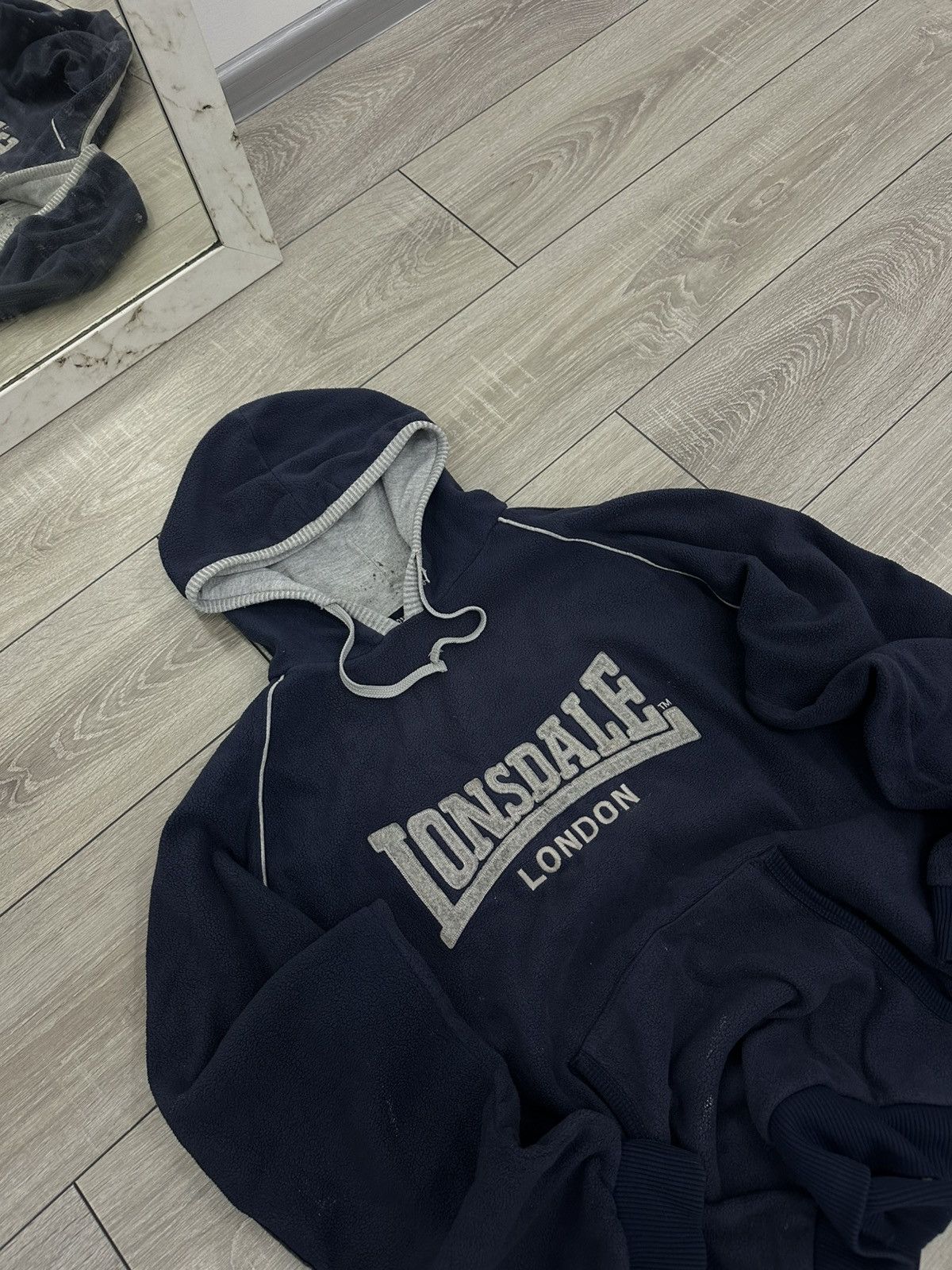 Lonsdale Lonsdale Vintage Casual Teddy Hoodie 90s Size US L / EU 52-54 / 3 - 5 Thumbnail