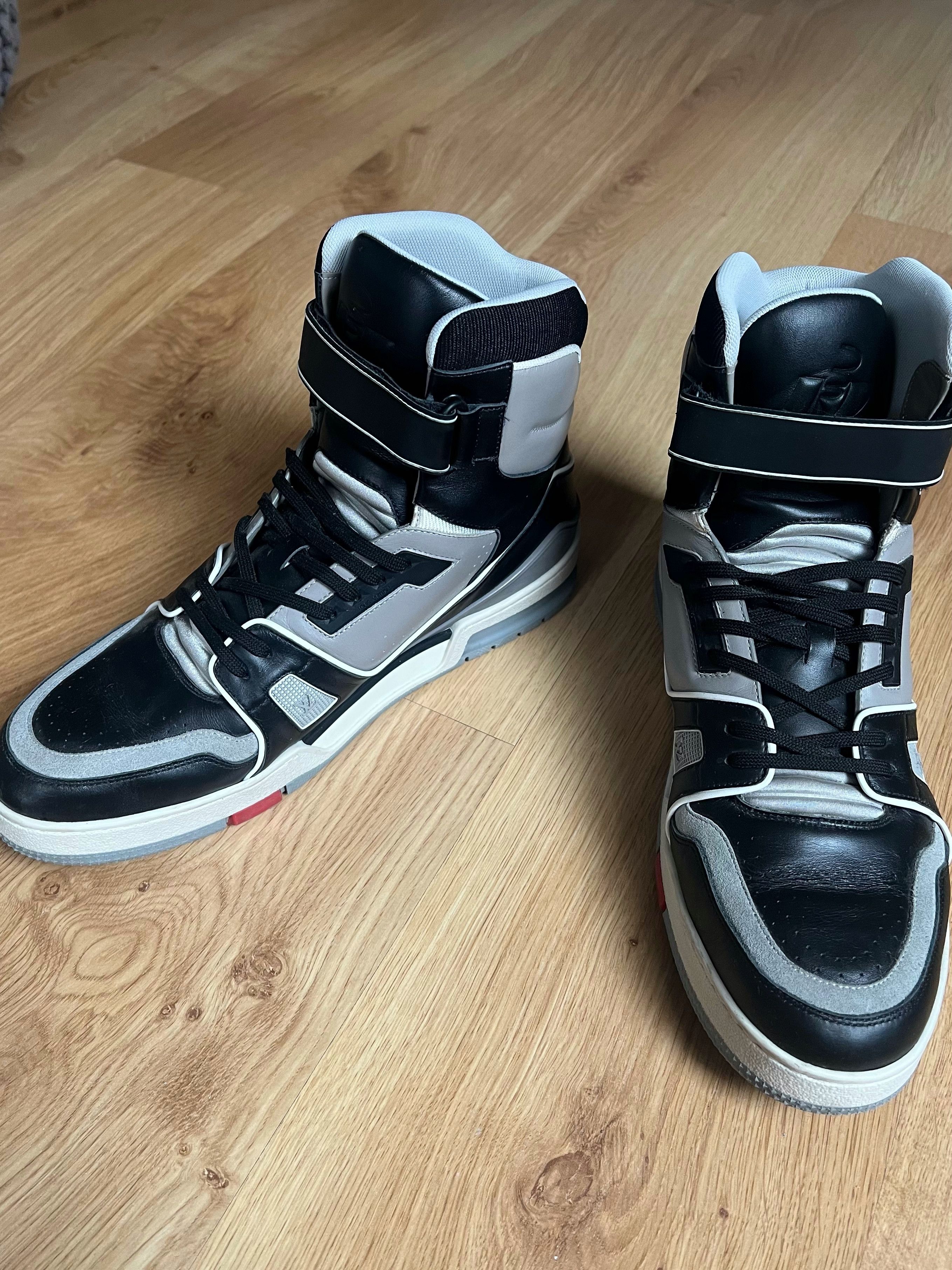 Louis Vuitton Louis Vuitton x Virgil Abloh 408 Trainers Hi Top Sneakers Size US 11 / EU 44 - 13 Thumbnail