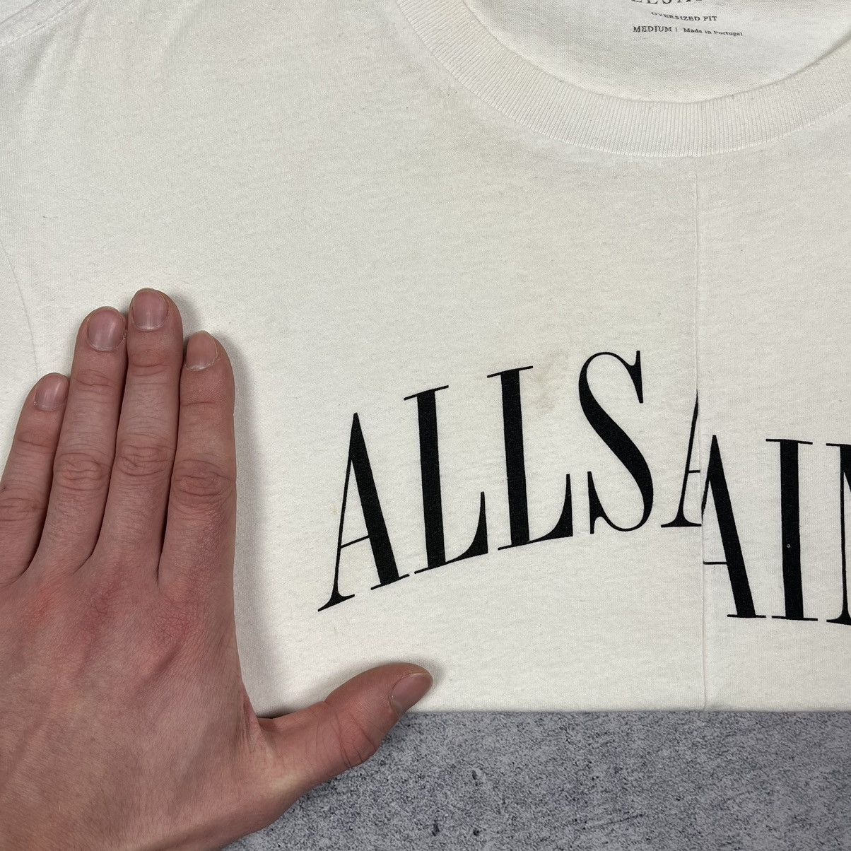 Allsaints AllSaints Dropout Big Logo Oversize Fit T Shirt Size US M / EU 48-50 / 2 - 13 Thumbnail