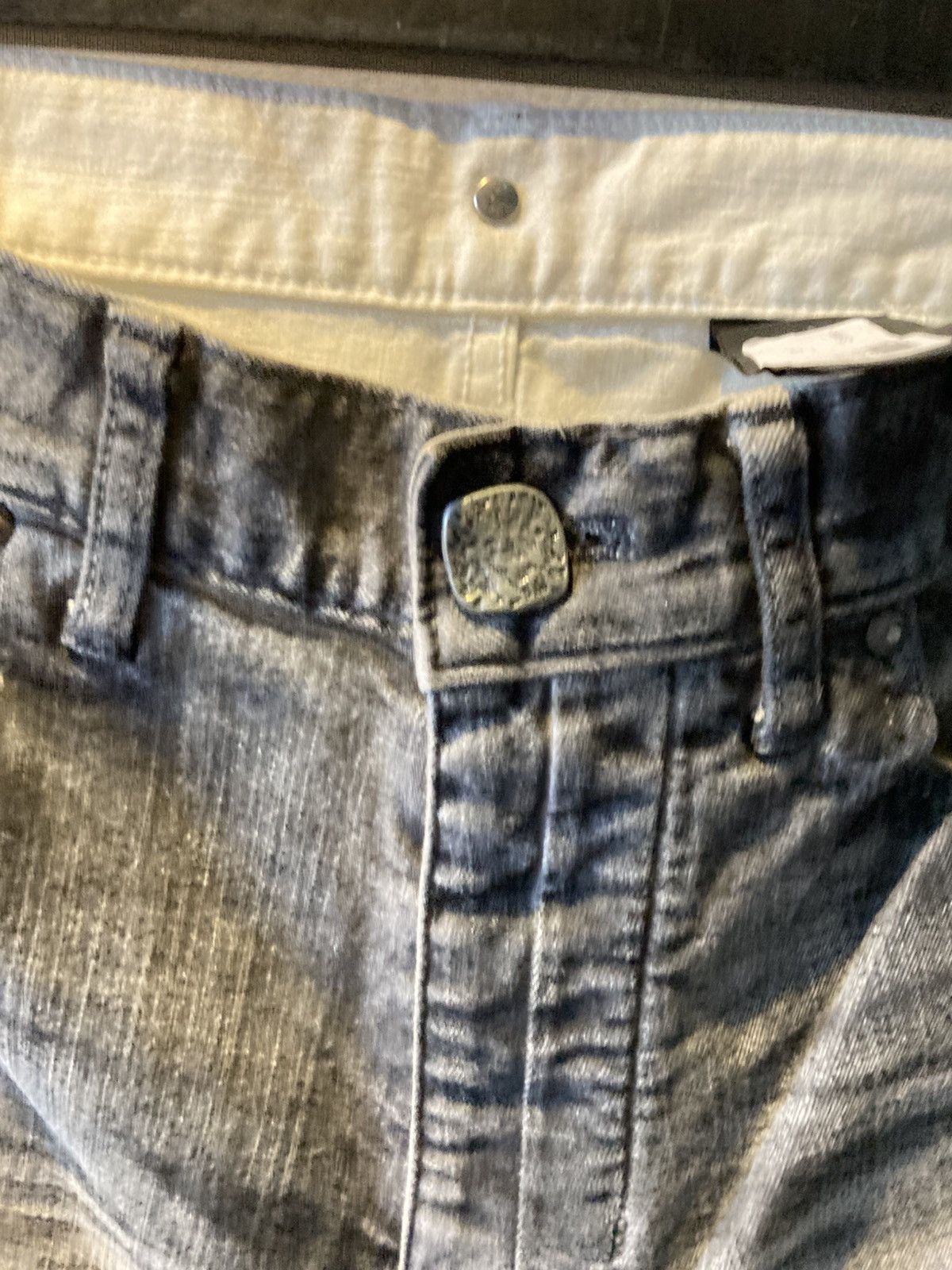Fagassent Toshiki Aoki Seigeki Grey Fade Denim Size US 26 / EU 42 - 3 Thumbnail