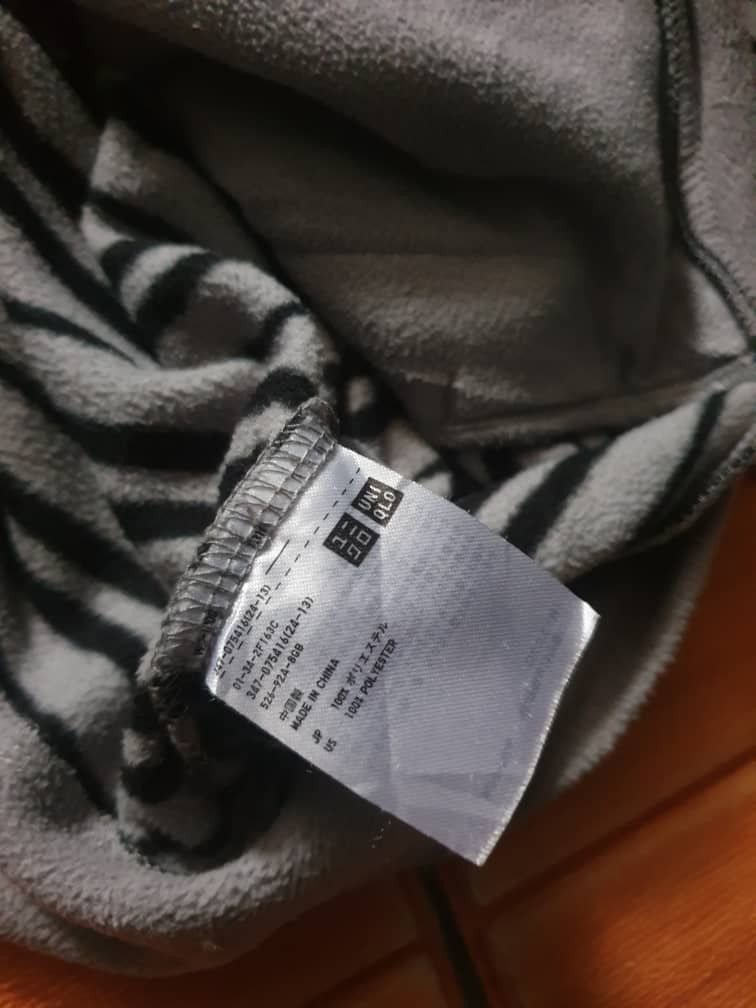 Uniqlo Uniqlo stripe hoodie sweater Size L / US 10 / IT 46 - 4 Thumbnail