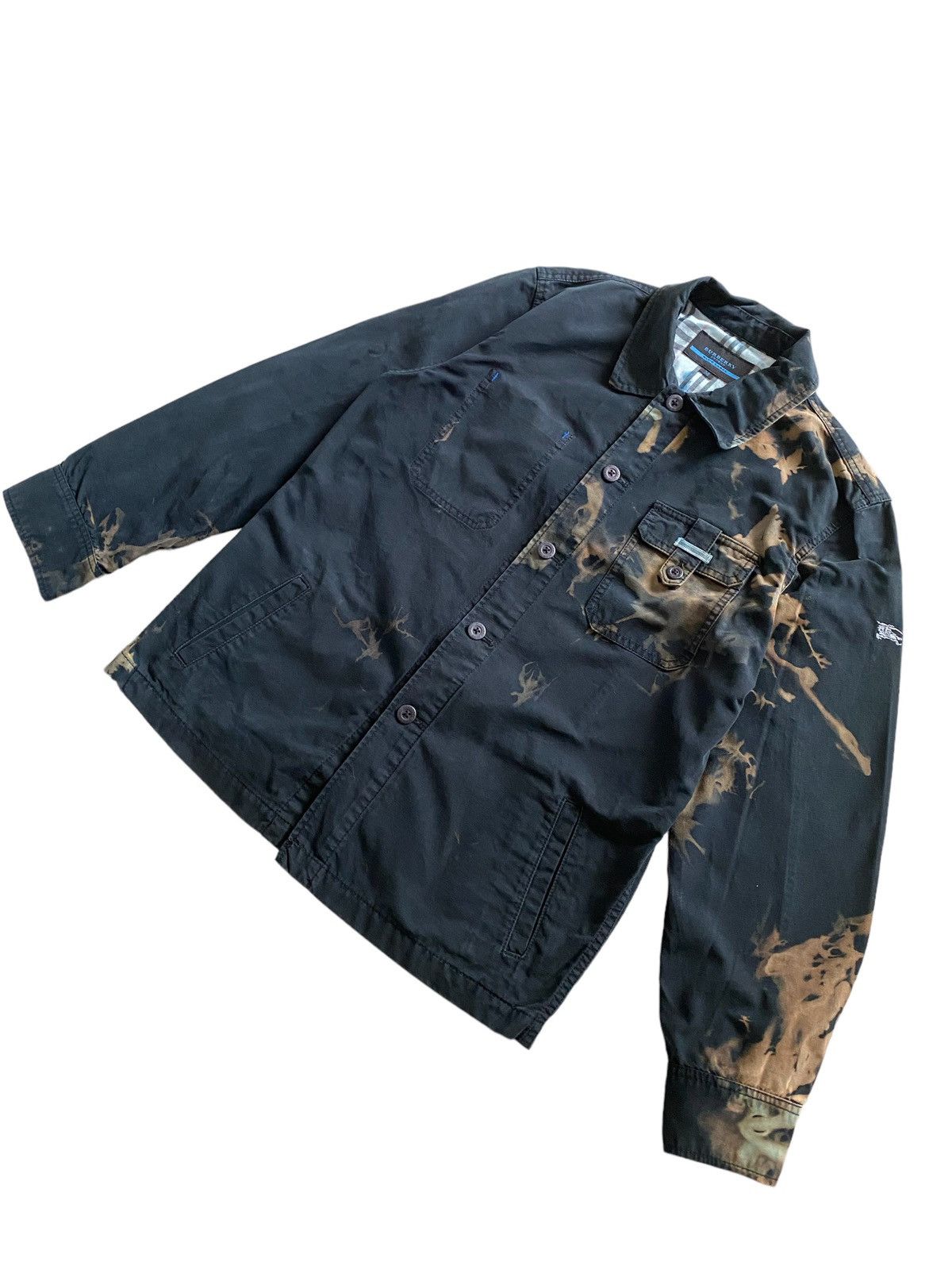 Burberry Vintage Burberry Blue Label Chore Jacket asid wash design Size US M / EU 48-50 / 2 - 8 Thumbnail