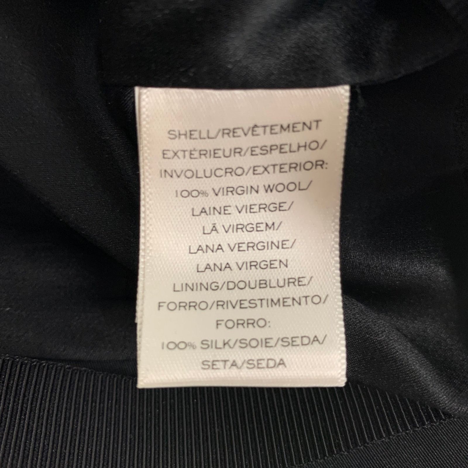 Marc Jacobs Fall 2019 Black Wool Blend Deep V-Neck Ruffle Sleeve Dress Size XS / US 0-2 / IT 36-38 - 6 Thumbnail