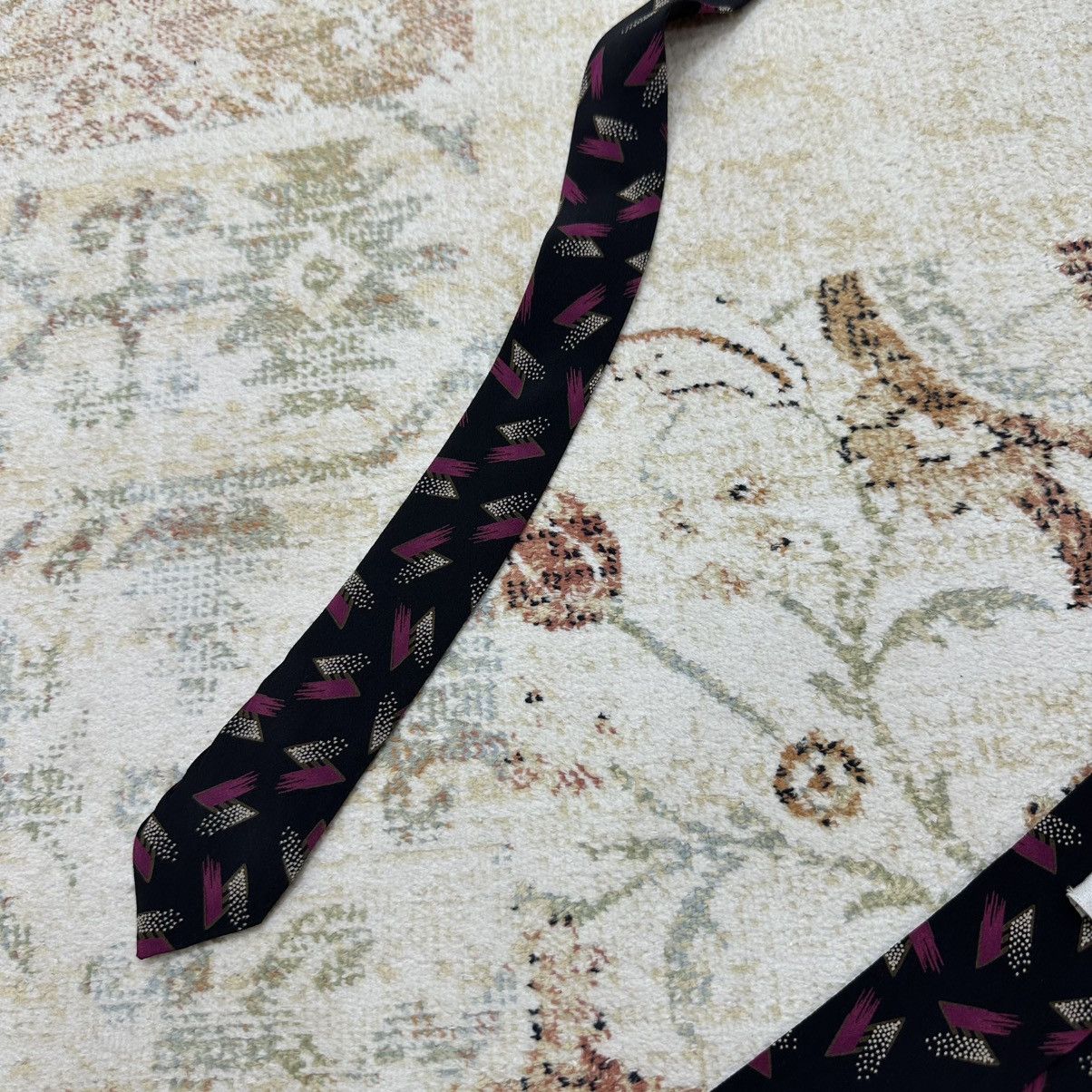 Hugo Boss × Vintage Vintage Hugo Boss Tie 90s Ties Streetwear Luxury Y2K Size ONE SIZE - 7 Thumbnail