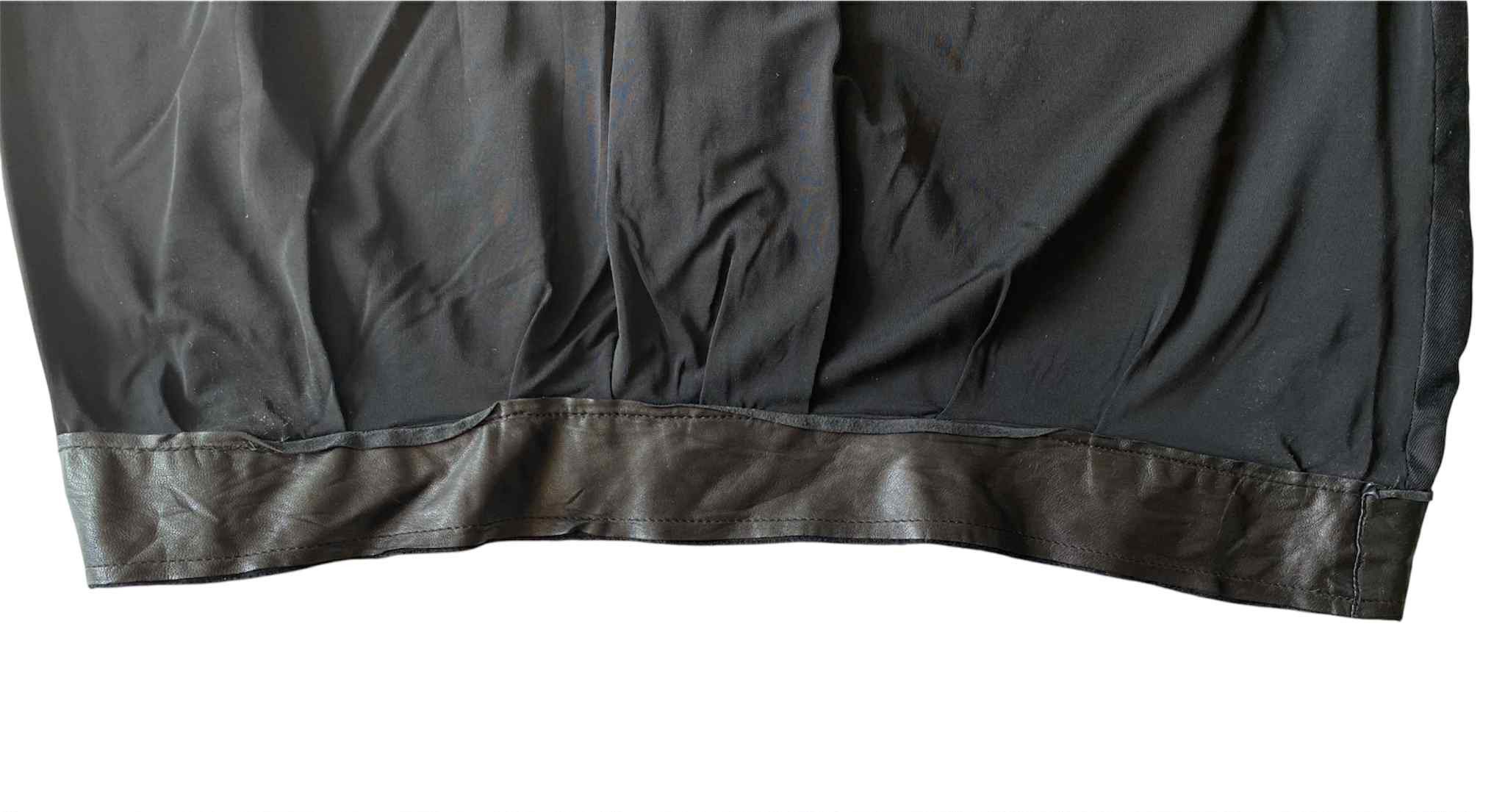 Yohji Yamamoto Yohji Yamamoto Black Official Leather Official Dress Size L / US 10 / IT 46 - 5 Thumbnail