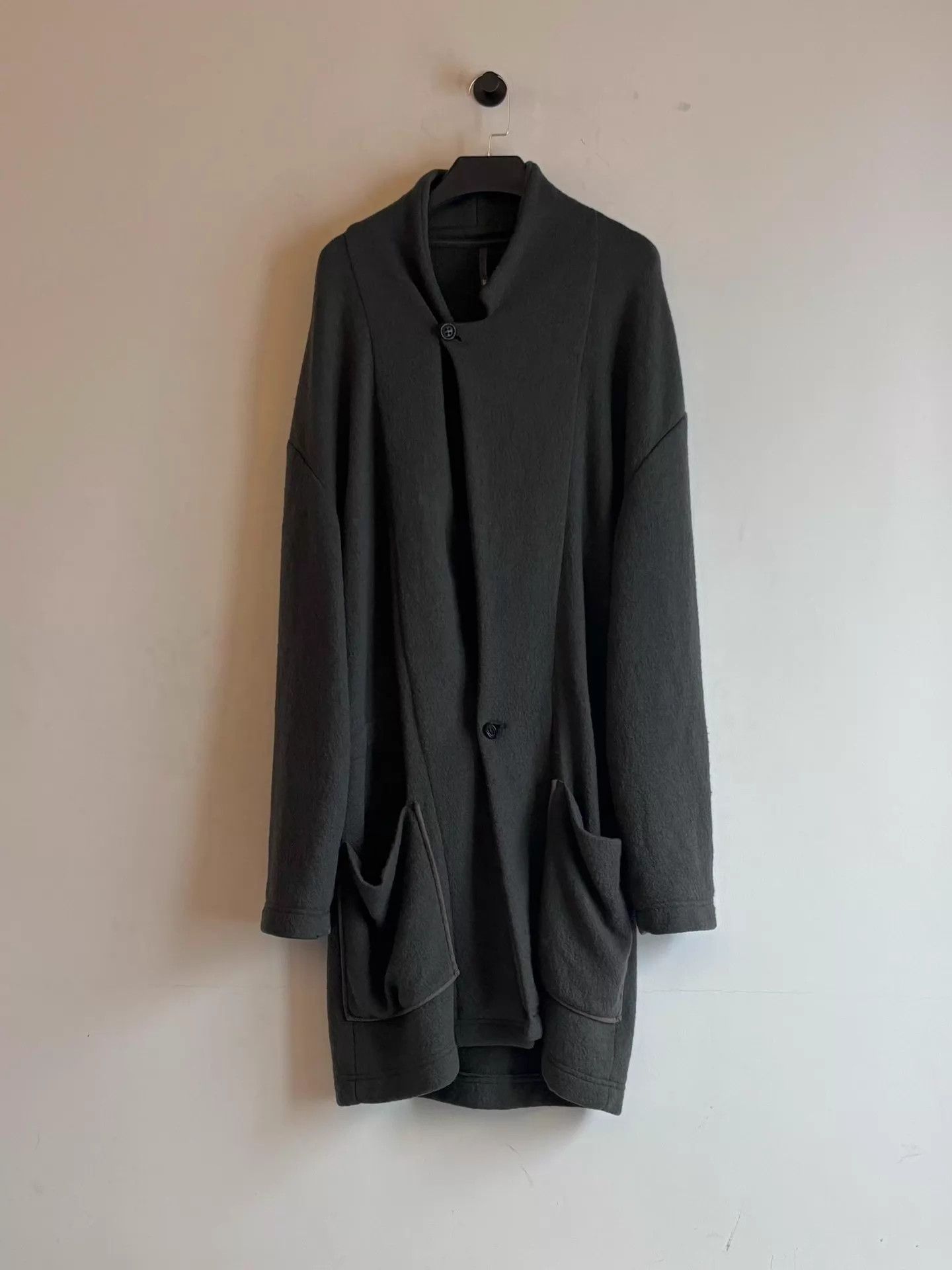 Damir Doma Damir Doma Oversized Wool-Blend Felt Coat XS Size US XS / EU 42 / 0 - 4 Thumbnail