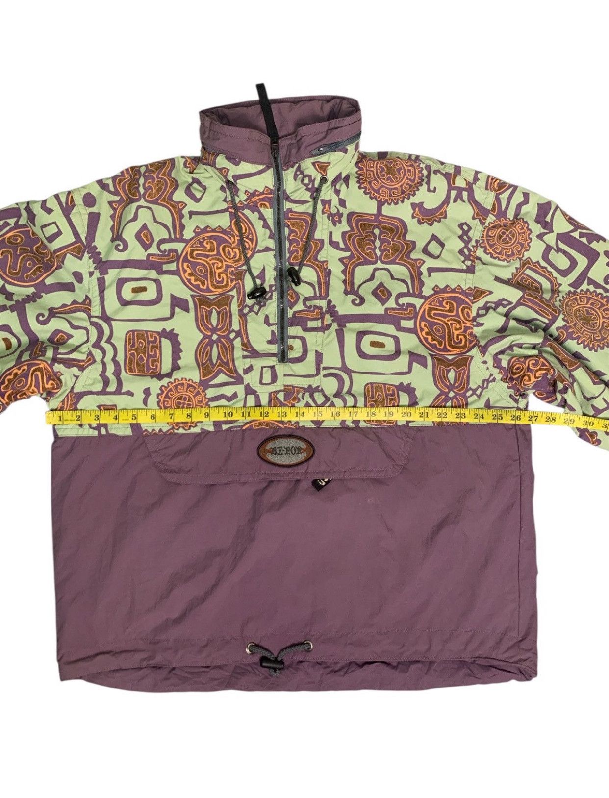 Japanese Brand Rare Design Vintage Crossoverfun Be-pop Half Zipper Jackets Size US M / EU 48-50 / 2 - 11 Thumbnail