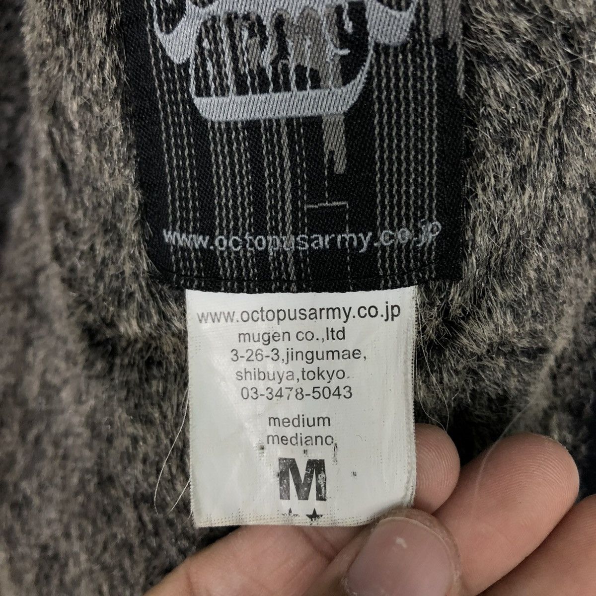 Vintage 🔥WOOL BOMBER JACKET JUMPER BLANKET OCTOPUSARMY Size US M / EU 48-50 / 2 - 21 Thumbnail