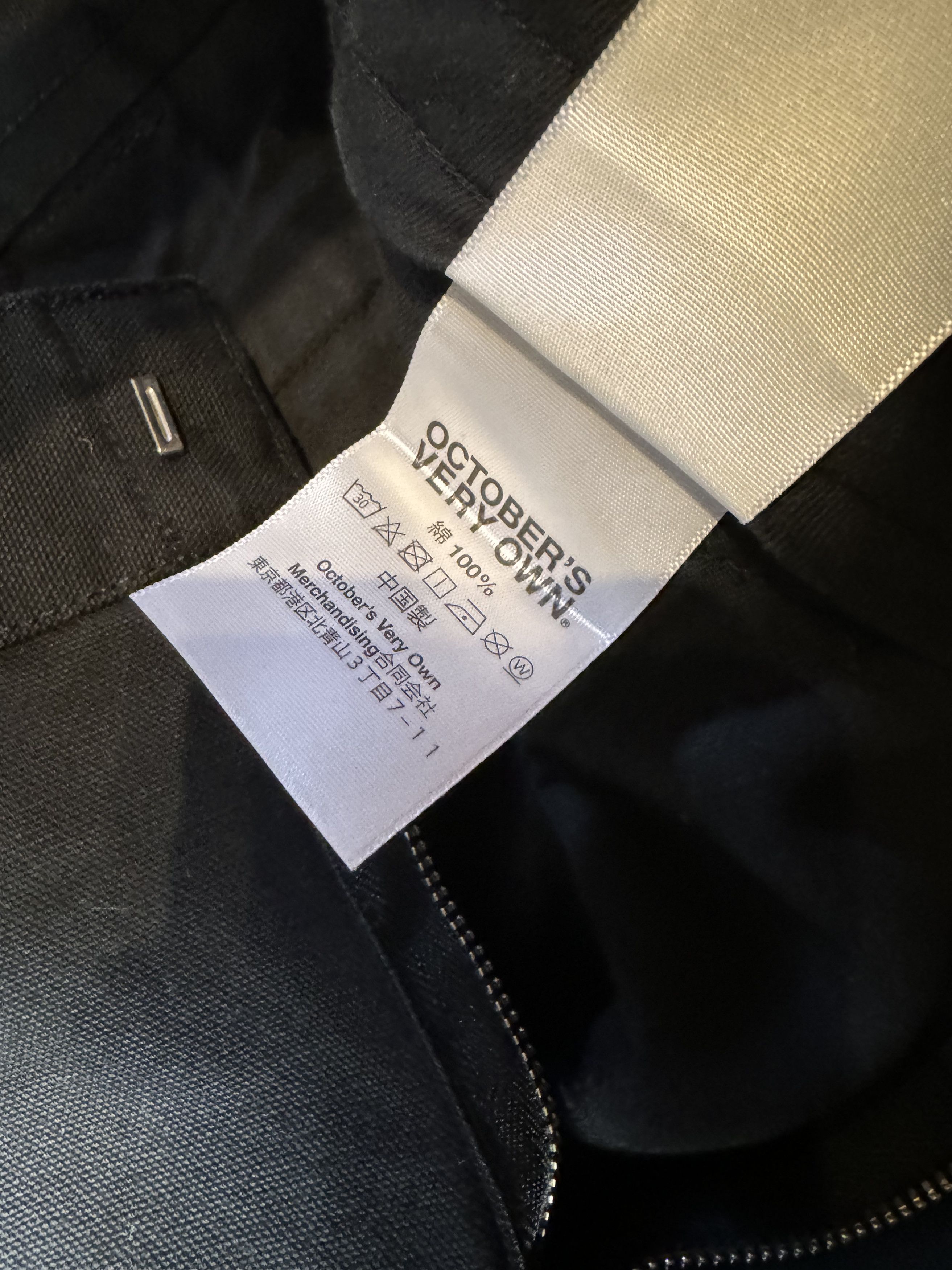October's Very Own Octobers Very Own OVO Laugh Now Cry Later Black Chinos Size US 32 / EU 48 - 6 Thumbnail