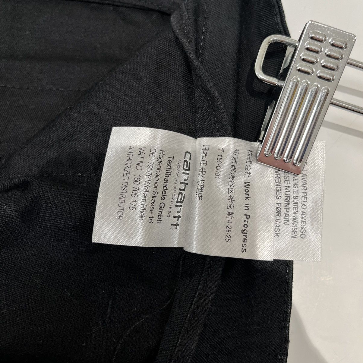 Carhartt Wip Carhartt Wip Shorts Black Size US 31 - 11 Thumbnail