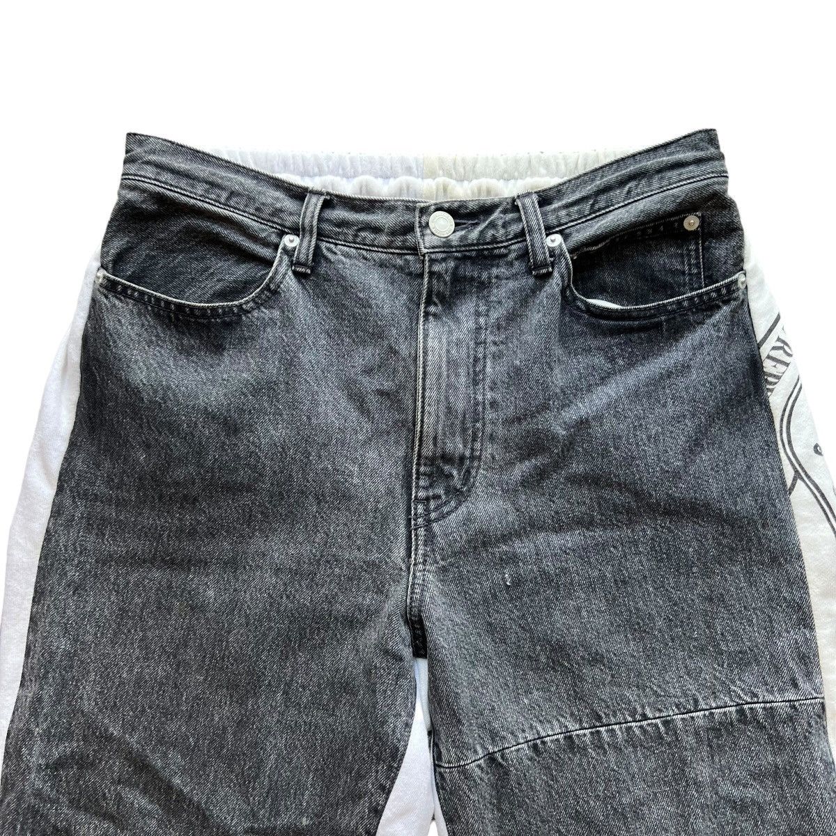 Jun Takahashi × Undercover UNDERCOVER 22SS Hybrid Sweat Denim Pants Size US 31 - 3 Thumbnail