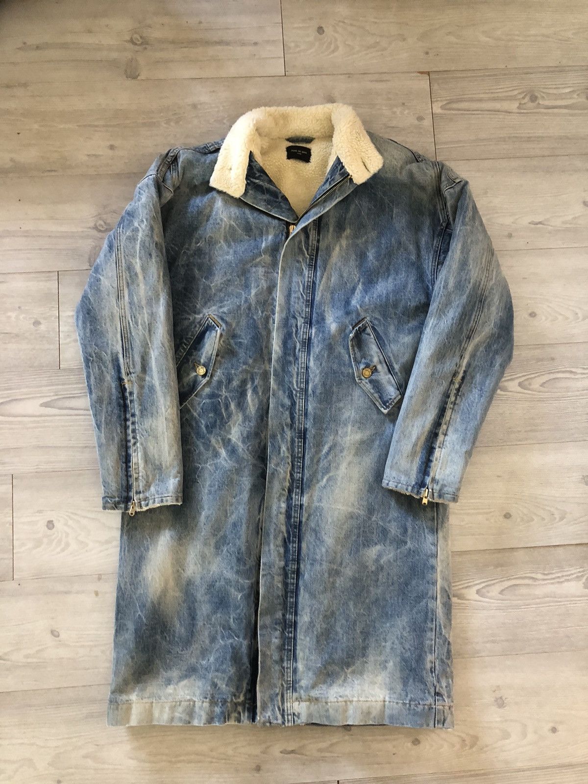 Fear Of God Fourth Denim Deckcoat Trucker Jacket Jerry Lorenzo