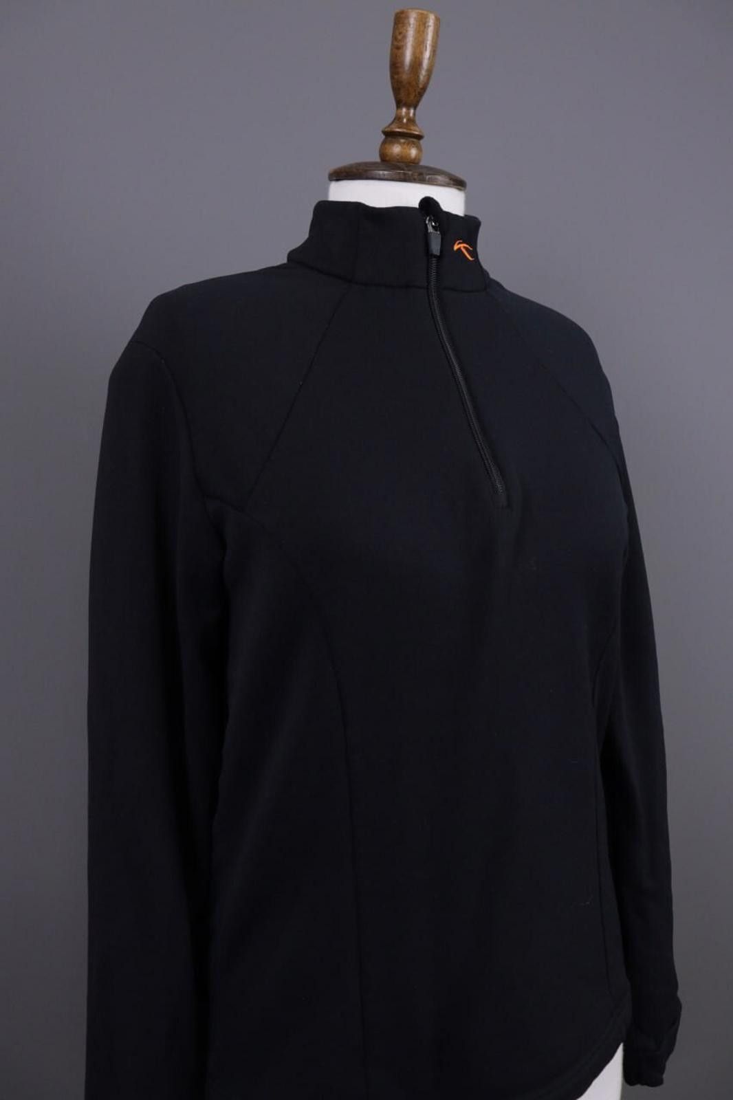 KJUS Kjus Red Black High Neck 1/4 Zip Activewear Sweater Size XL Size XL / US 12-14 / IT 48-50 - 6 Thumbnail
