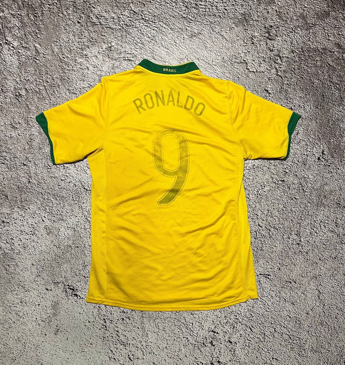 Nike × Vintage 2006 Ronaldo Brazil Match worn Shirt Jersey No. 9 Size M Size US M / EU 48-50 / 2 - 5 Thumbnail