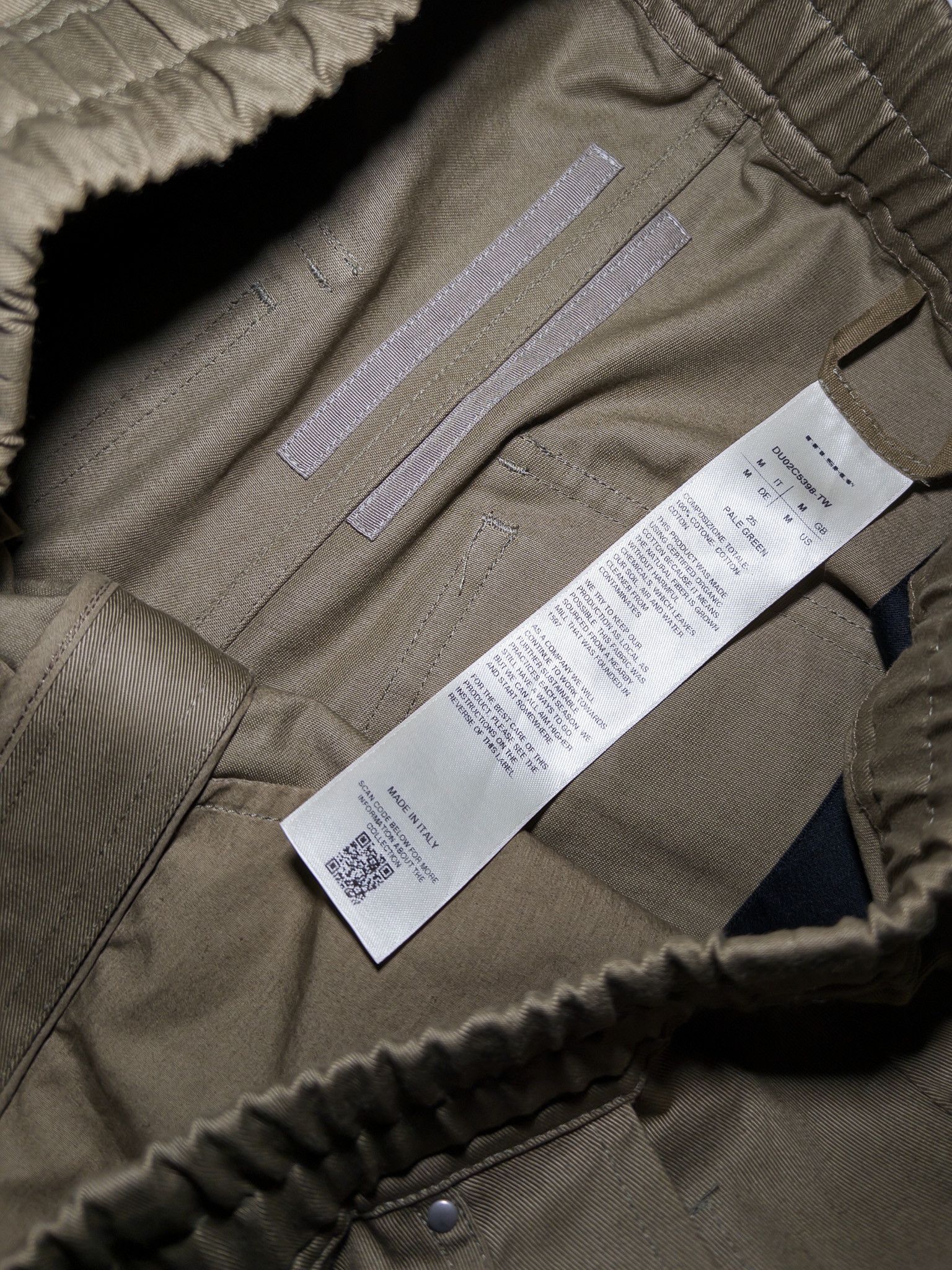 Rick Owens Drkshdw Rick Owens DRKSHDW Khaki Double Jumbo Belas Cargo Pants Size US 32 / EU 48 - 5 Thumbnail