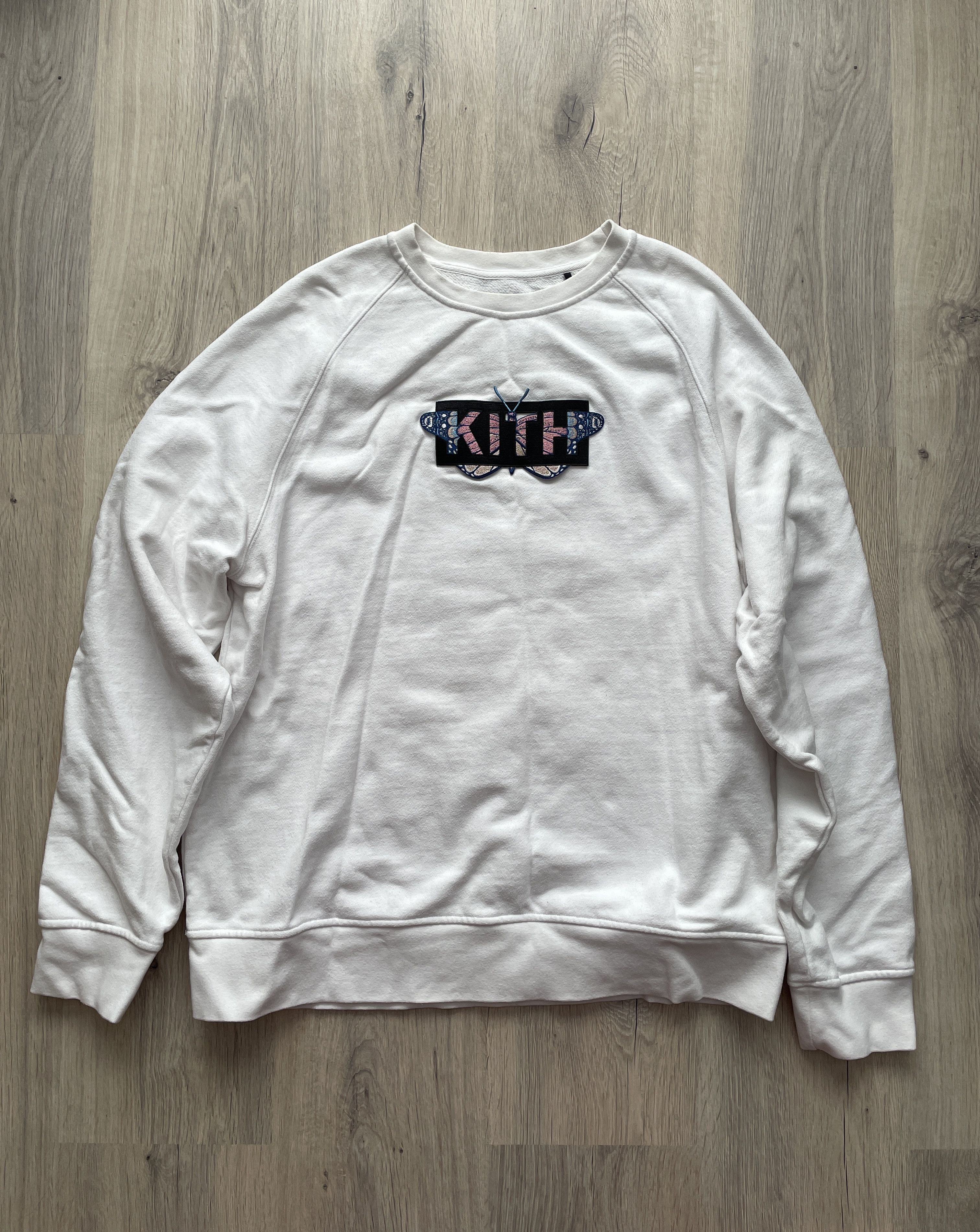 Kith NYC Classic Box Butterfly Monarch Crewneck Sweatshirt