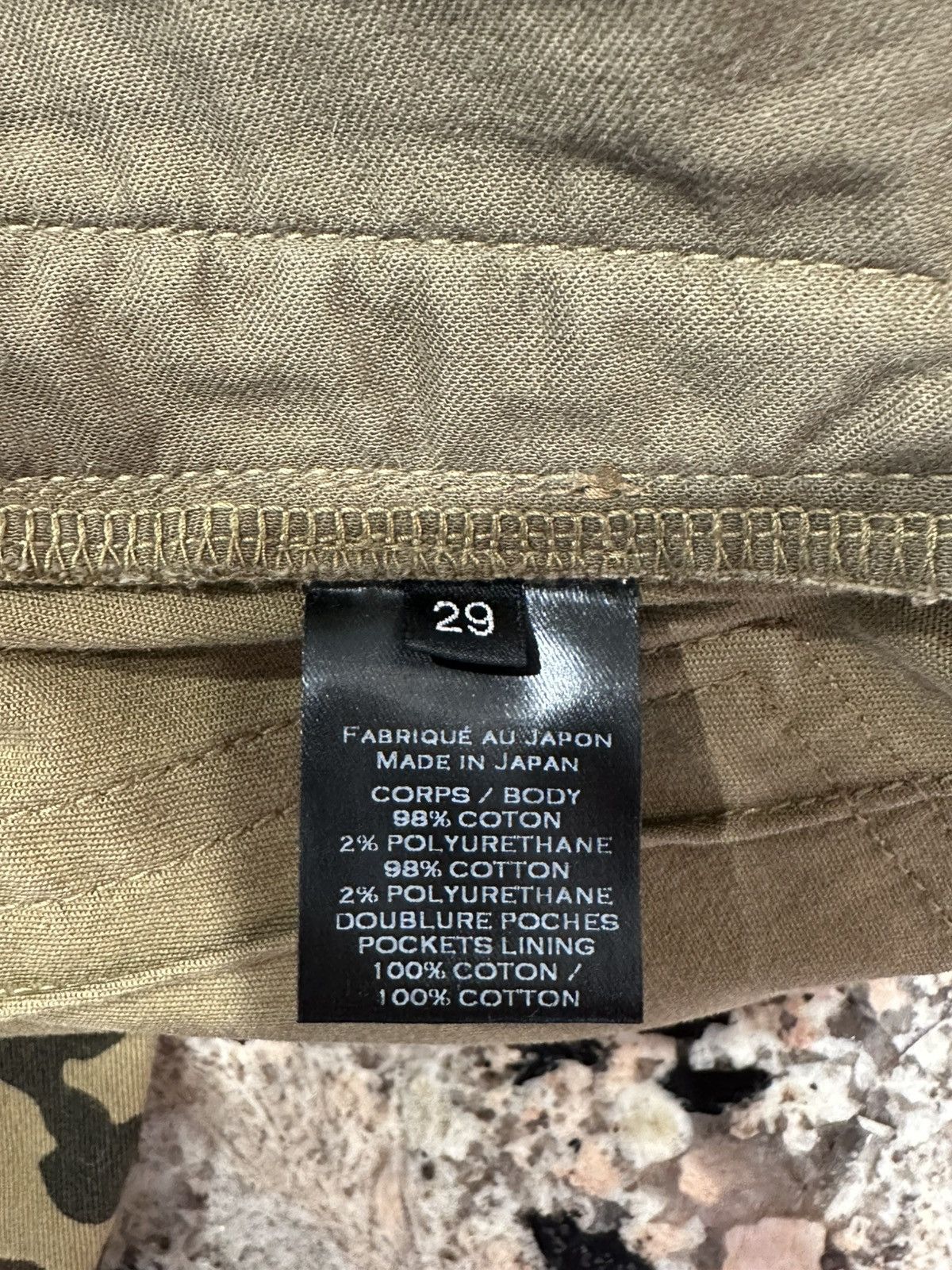 Balmain Balmain Camo Distressed Jeans Size US 29 - 7 Thumbnail