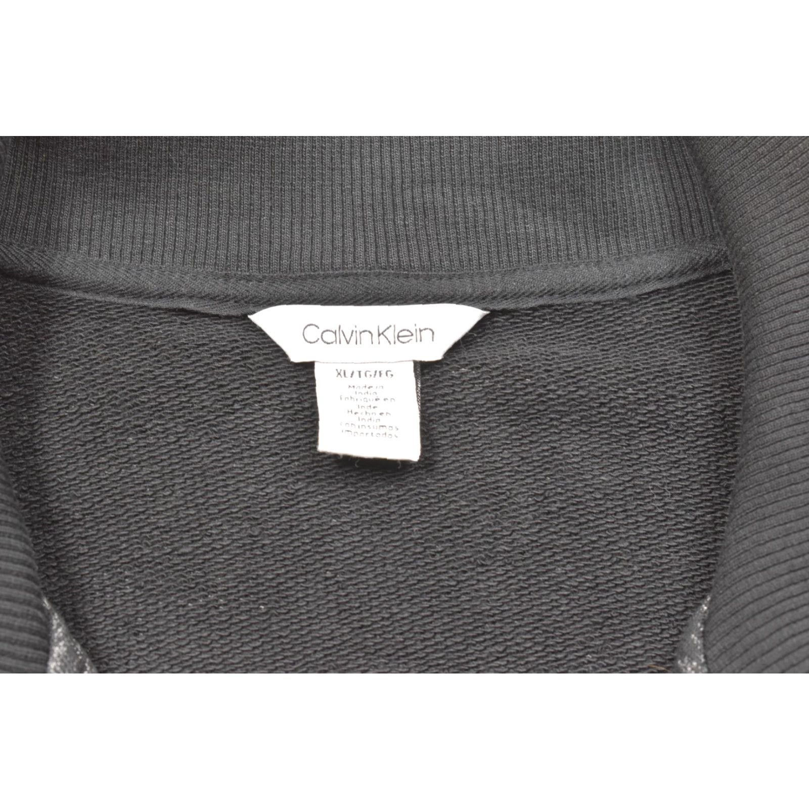 Calvin Klein Calvin Klein Jacket XL Men Full Zip Space Dye Bomber Black Gray Size US XL / EU 56 / 4 - 7 Thumbnail