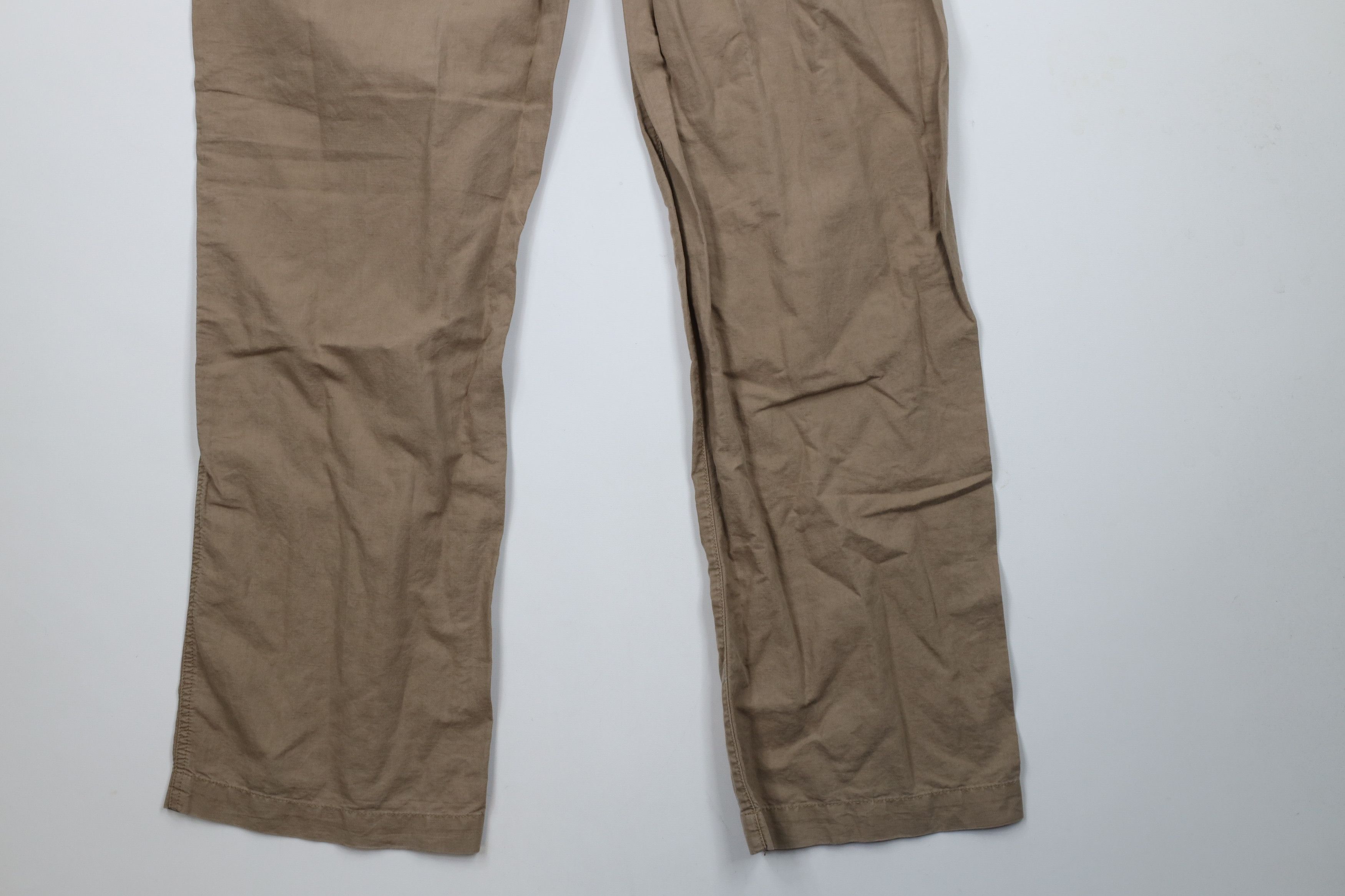 Banana Republic × Vintage Vintage Banana Republic Blend Wide Leg Harem Pants Beige Size US 36 / EU 52 - 11 Thumbnail