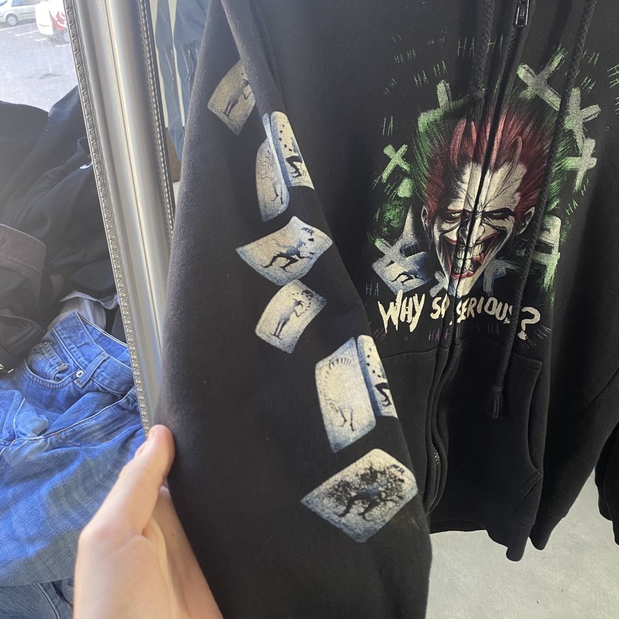 Other Vintage Joker Wild Zip Hoodie Size US M / EU 48-50 / 2 - 3 Thumbnail