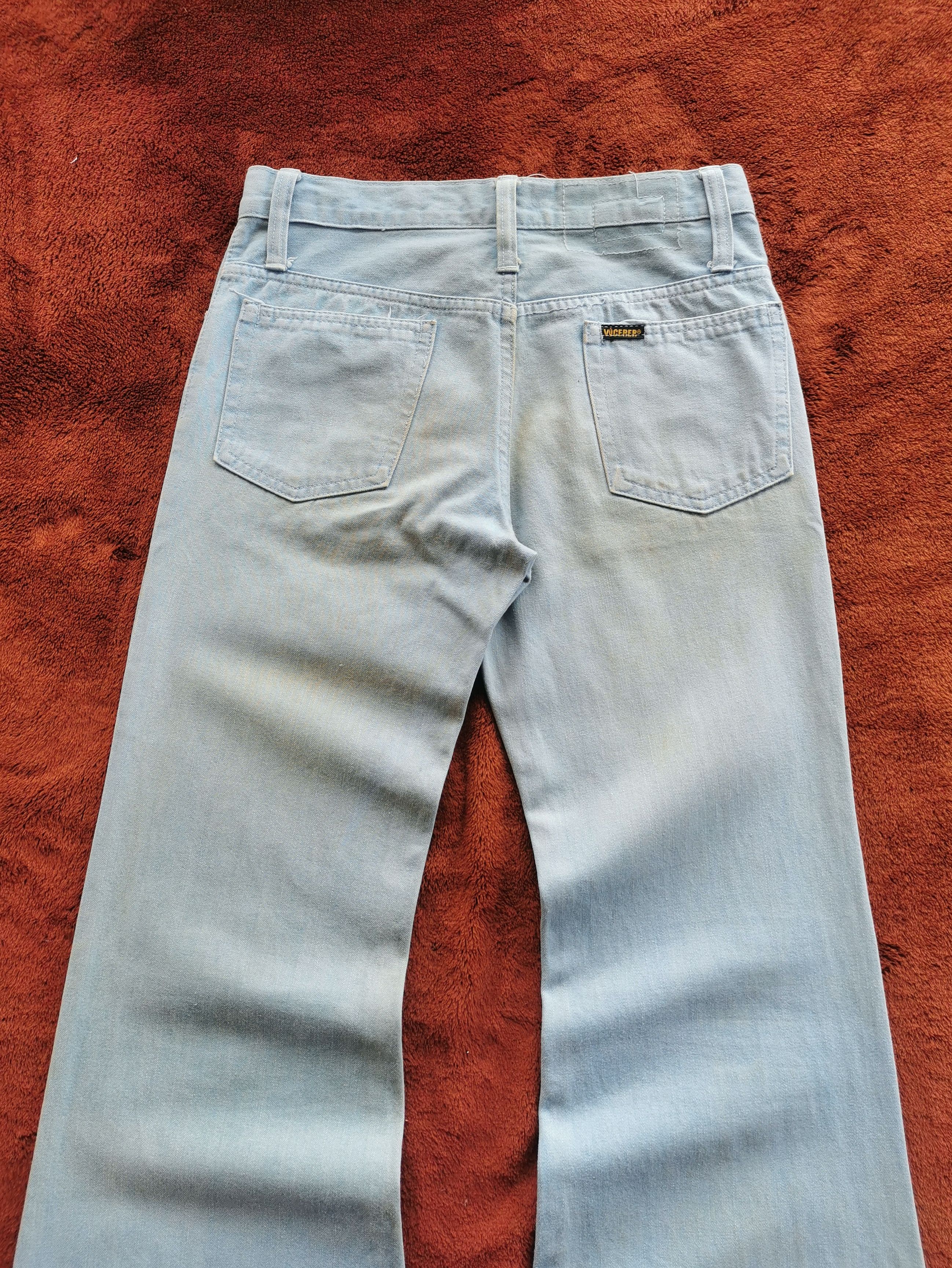 14th Addiction Vintage Vicerer Flare Jeans Size 28 x 42.5 Size US 28 / EU 44 - 6 Thumbnail
