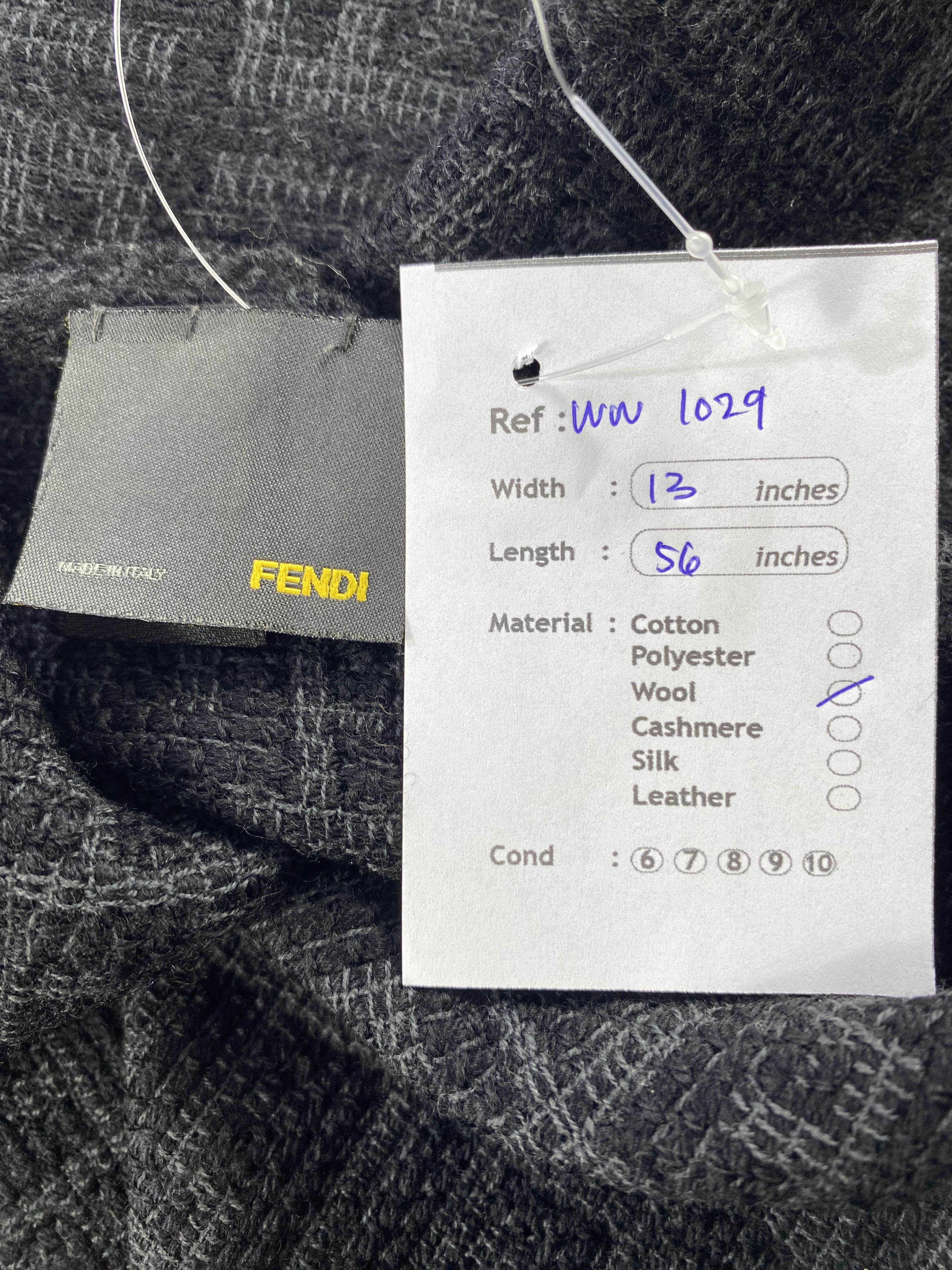Fendi × Vintage Fendi Scarf / Muffler / Neckwear Size ONE SIZE - 6 Thumbnail
