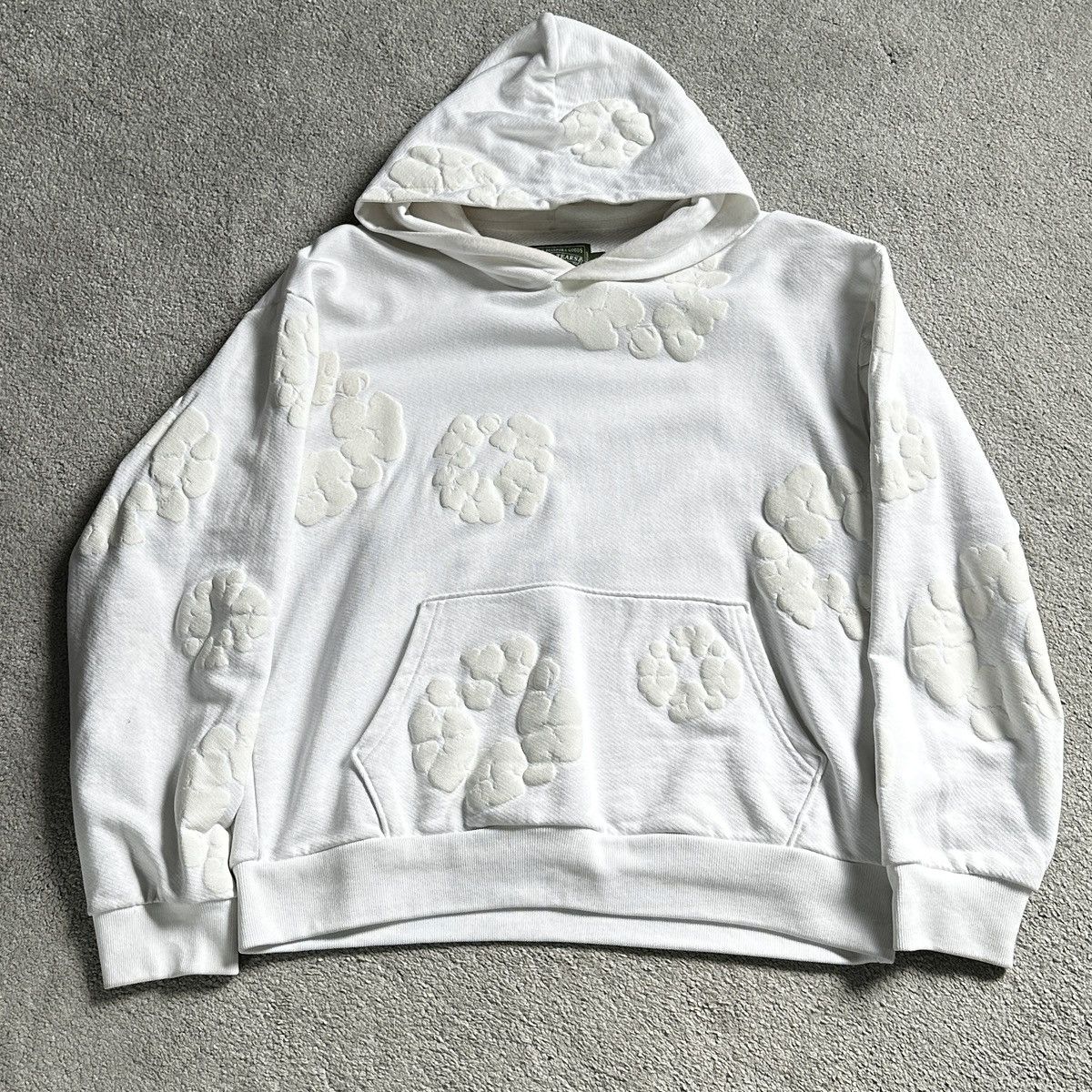 DENIM TEARS Denim Tears Hoodie White | Grailed
