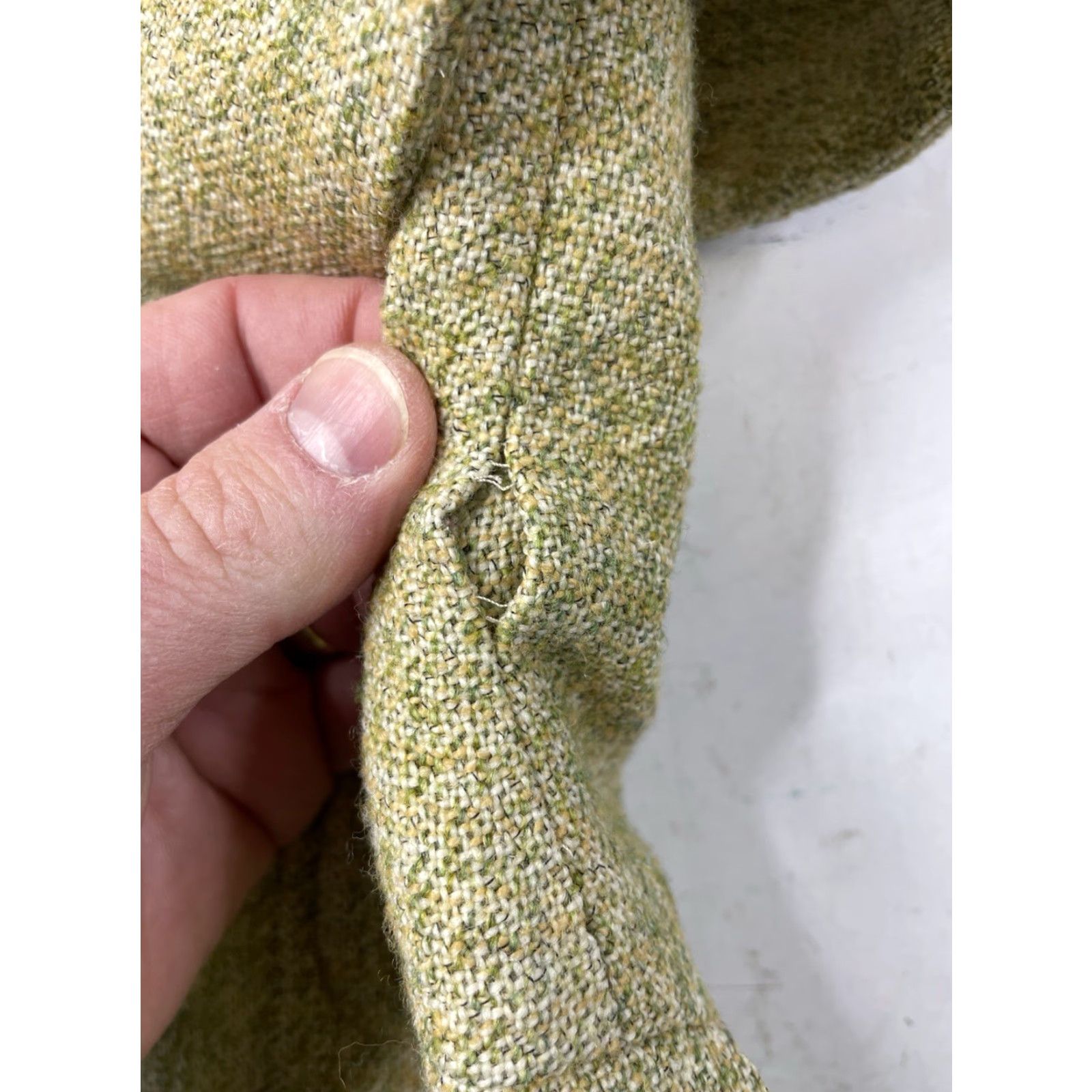 Missoni VINTAGE Missoni Blazer Women 6 Green Wool Blend Tweed Belted Classic Work Jacket Italy Women Size M / US 6-8 / IT 42-44 - 5 Thumbnail
