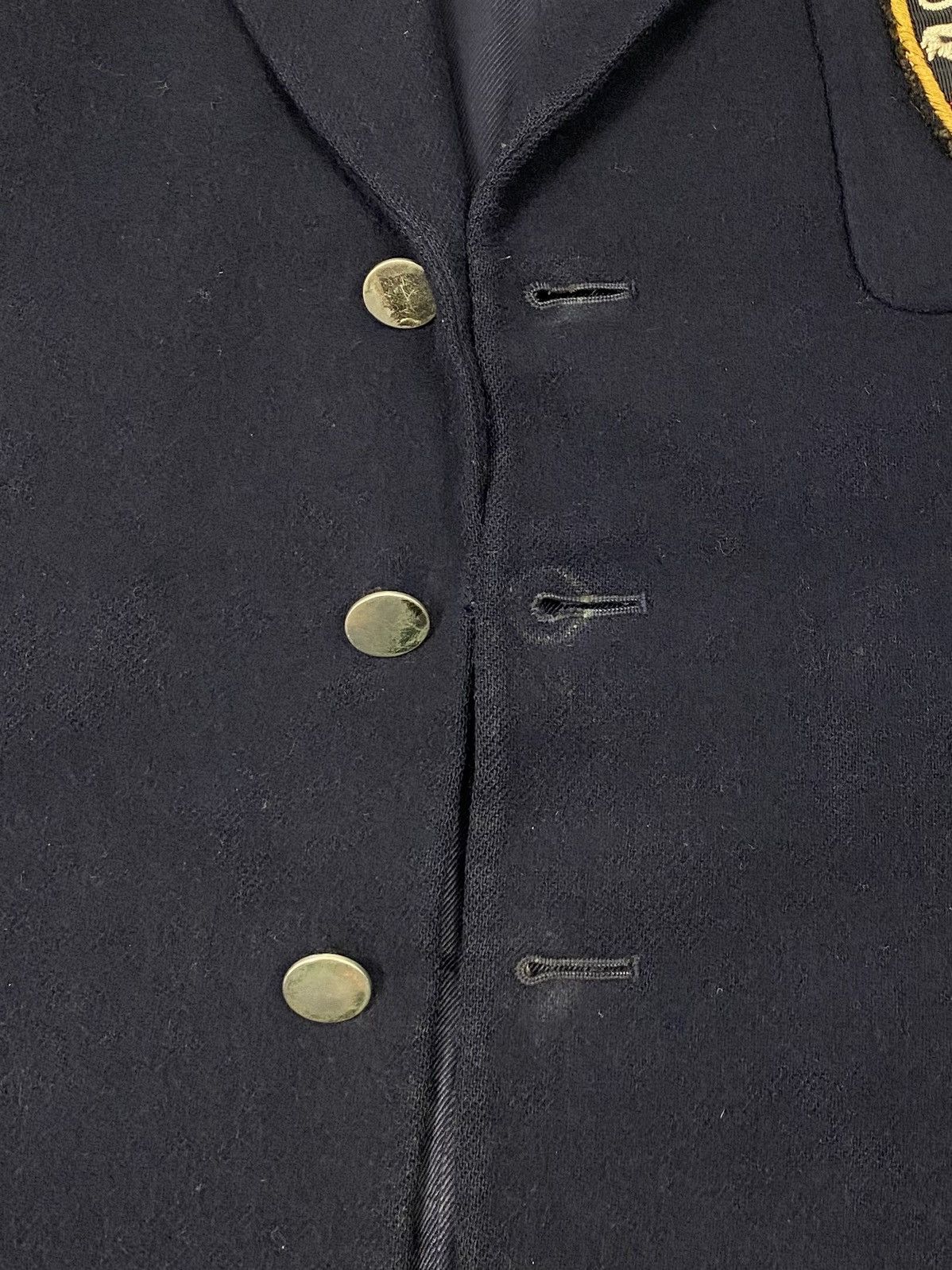 Vintage 1940’s Vintage British Navy Wool School Blazer Size US M / EU 48-50 / 2 - 7 Thumbnail