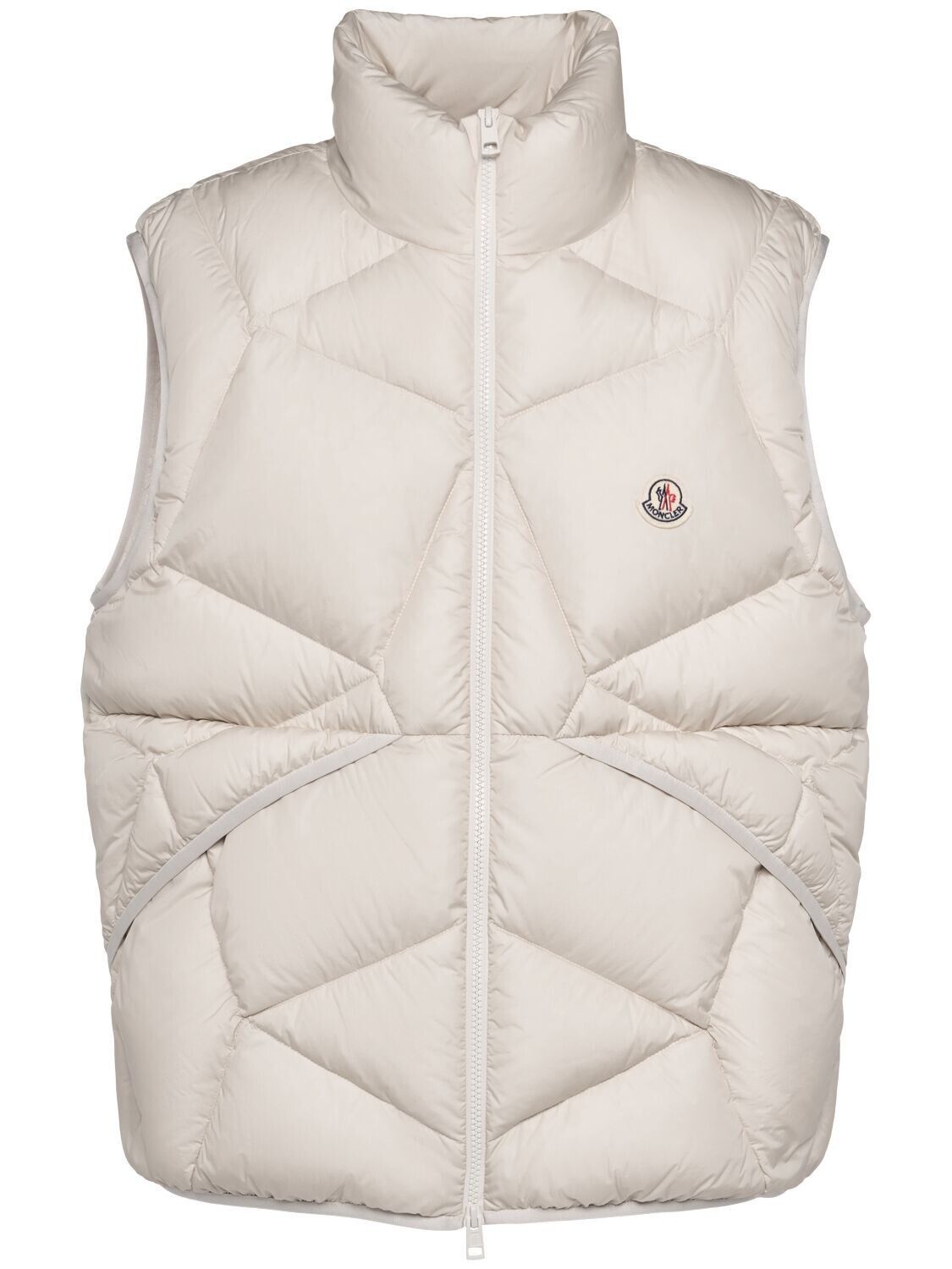 MONCLER Vendavel Men's Light Beige Down Vest New 2