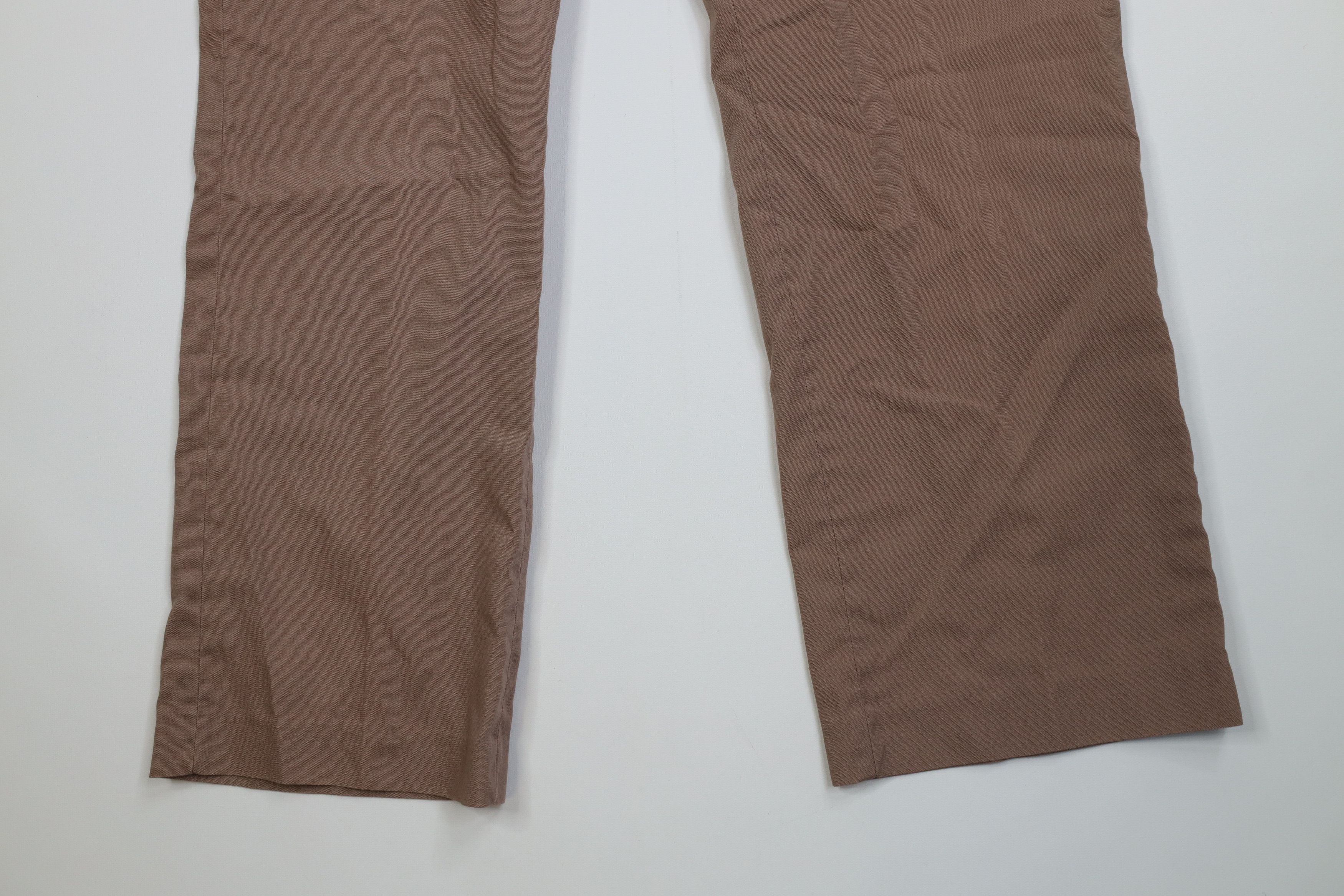 Vintage Vintage 70s Streetwear Wide Leg Chino Pants Trousers USA Size US 34 / EU 50 - 4 Thumbnail