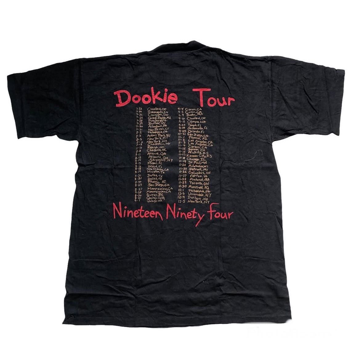 Band Tees × Vintage Green Day Dookie Tour 90s Brockum Vintage 90s T shirt Size US L / EU 52-54 / 3 - 3 Thumbnail